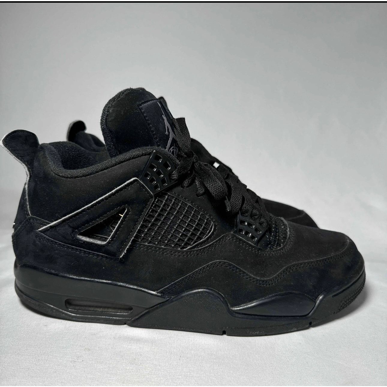 Jordan Brand × Nike Size 8 - Nike Air Jordan 4 Retro Black Cat 2020 Men's Shoes Size US 8 / EU 41 - 1 Thumbnail