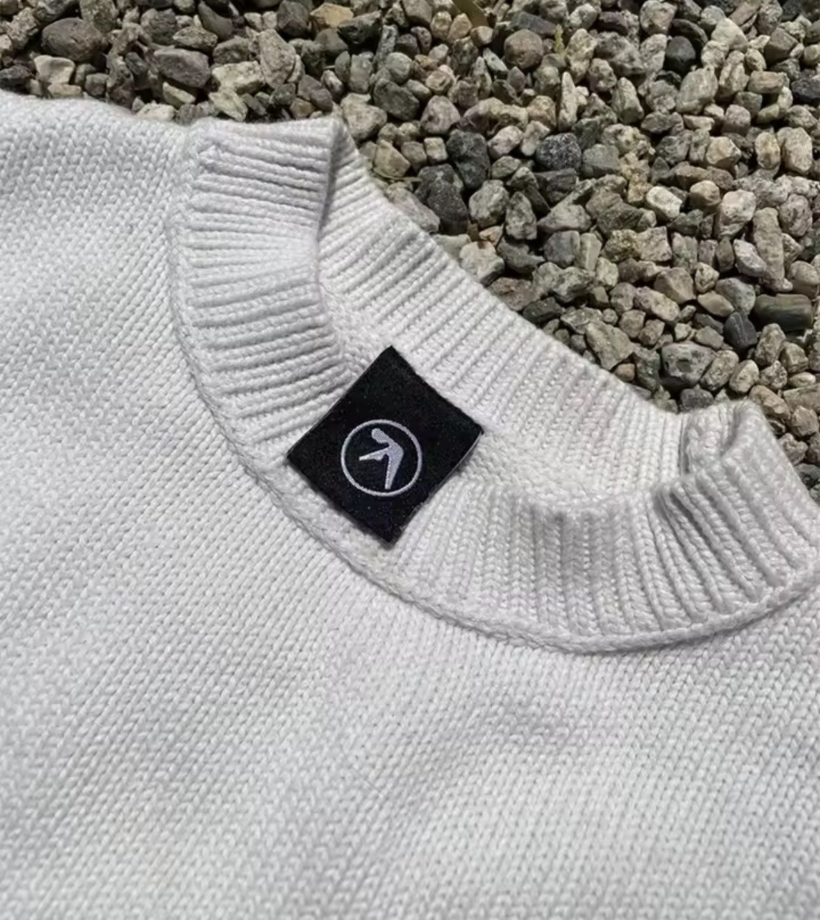 Other Y2K Street Aphex Twin Pattern Sweater Knit Sweatshirt Size US L / EU 52-54 / 3 - 3 Thumbnail