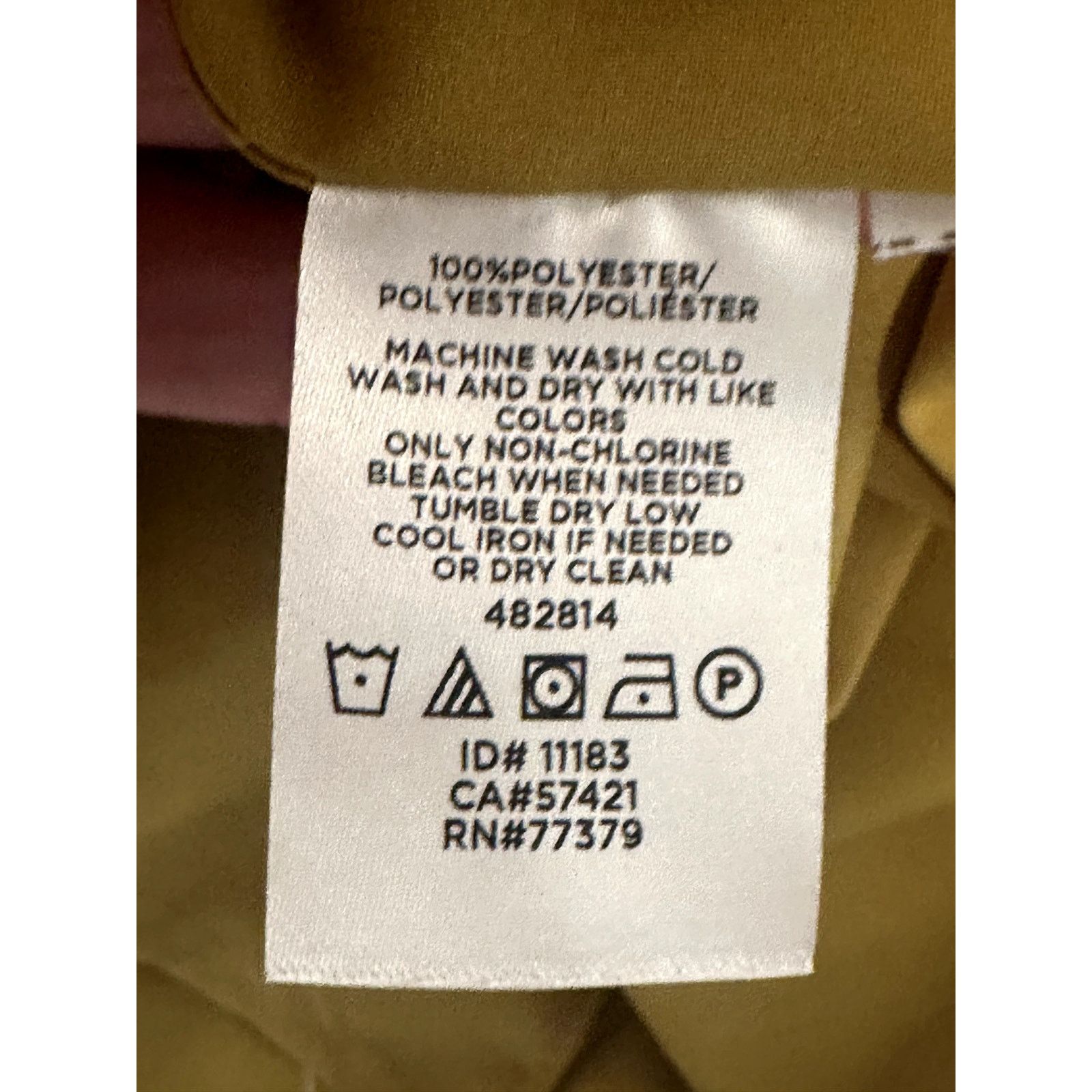 Ann Taylor Ann Taylor Women's Mustard Yellow Ruffle Sleeve Dress 00P Size XXS / US 00 / IT 34 - 10 Thumbnail