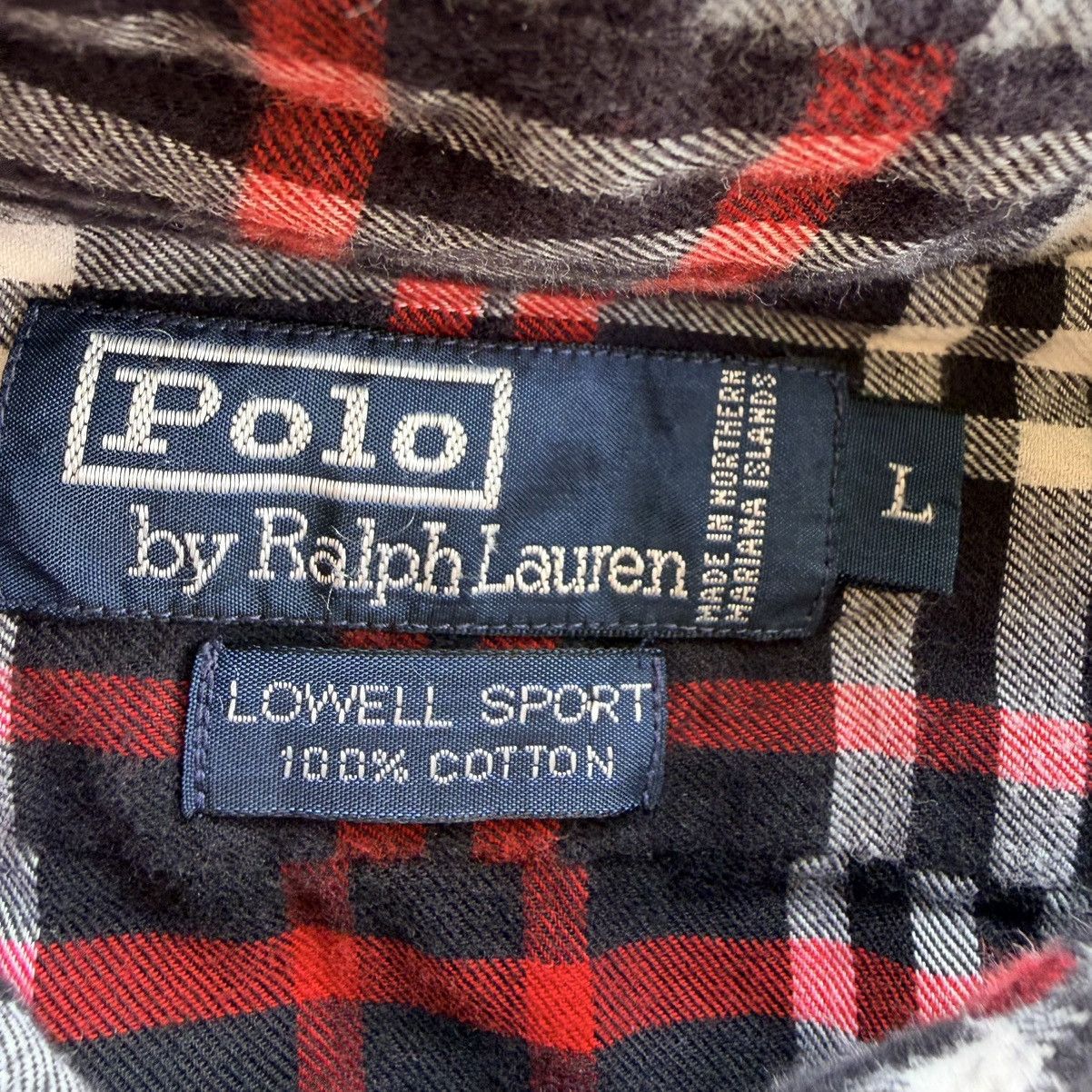 Polo Ralph Lauren Vintage Polo Ralph Lauren Flannel Shirt Lowell Sport Plaid Size US L / EU 52-54 / 3 - 4 Thumbnail