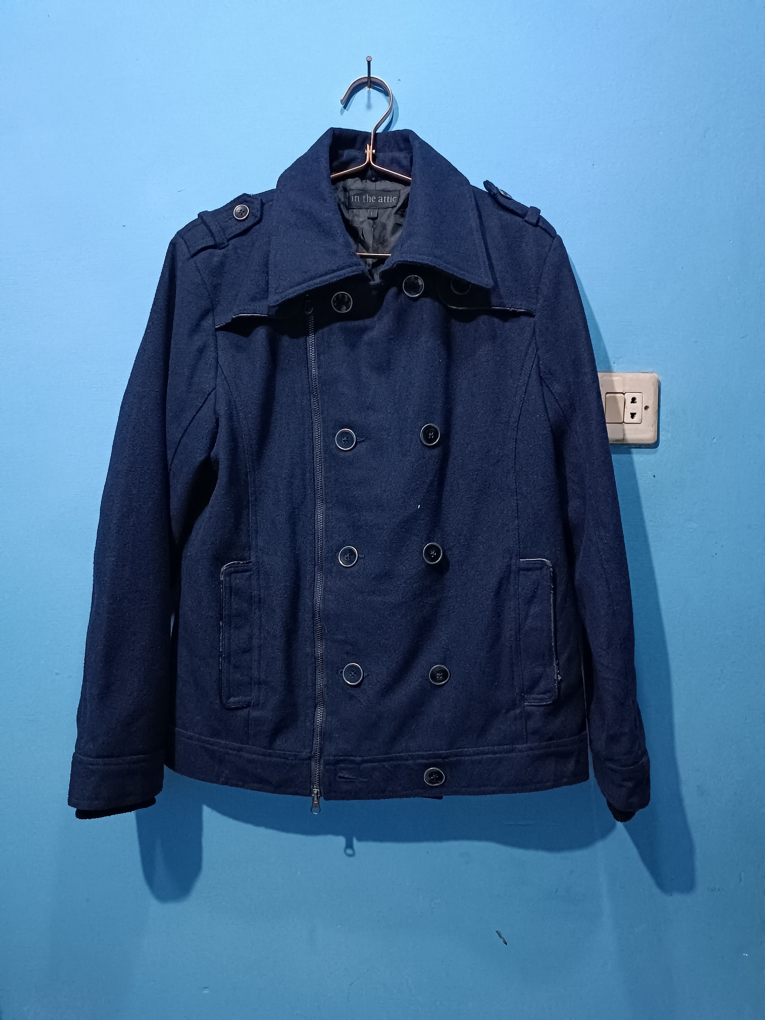 In The Attic × Japanese Brand IN THE ATTIC WOOL JACKET Size US L / EU 52-54 / 3 - 1 Thumbnail