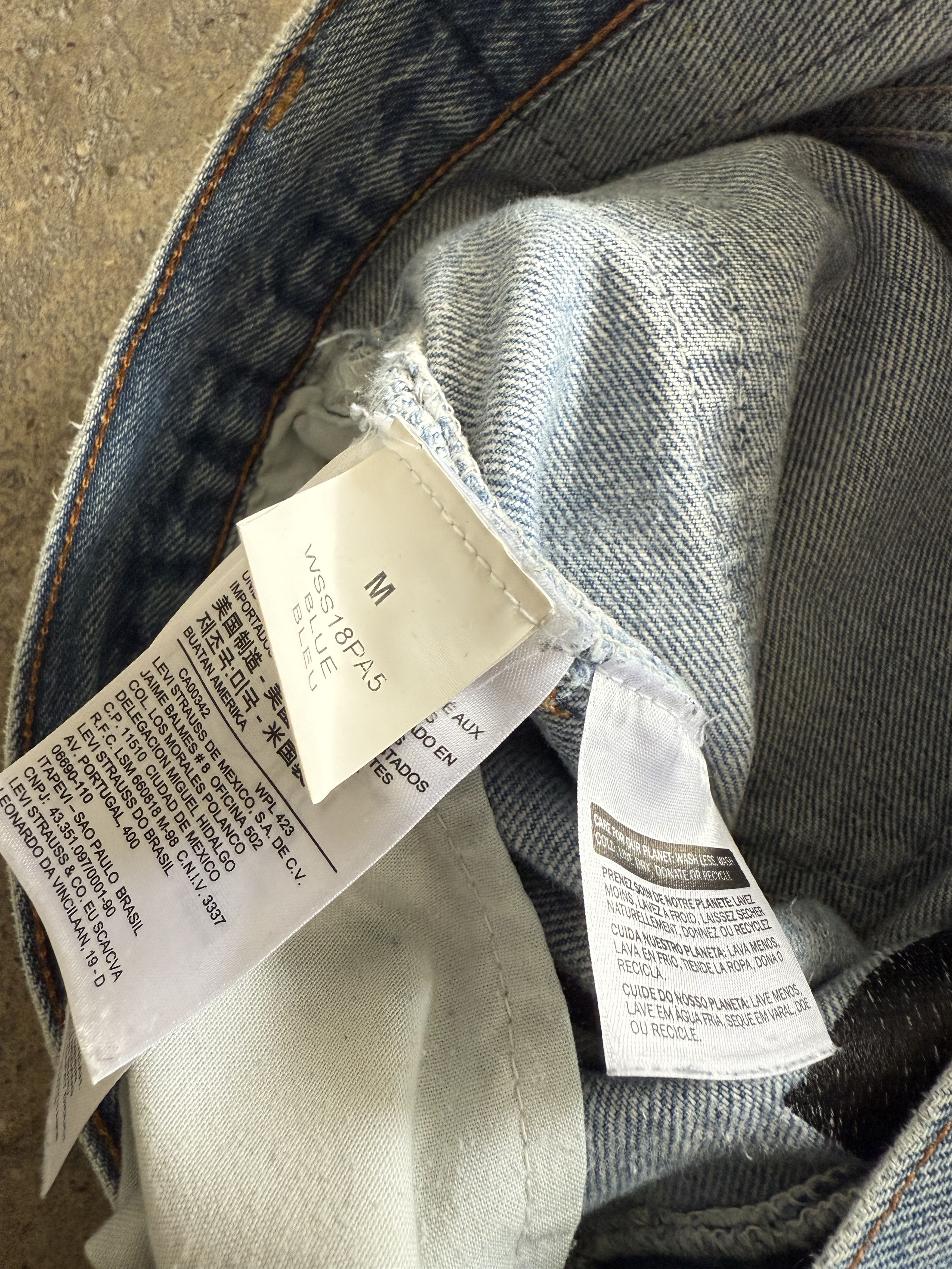 Vetements Vetements LEVIS SZ 34 Size US 34 / EU 50 - 9 Thumbnail