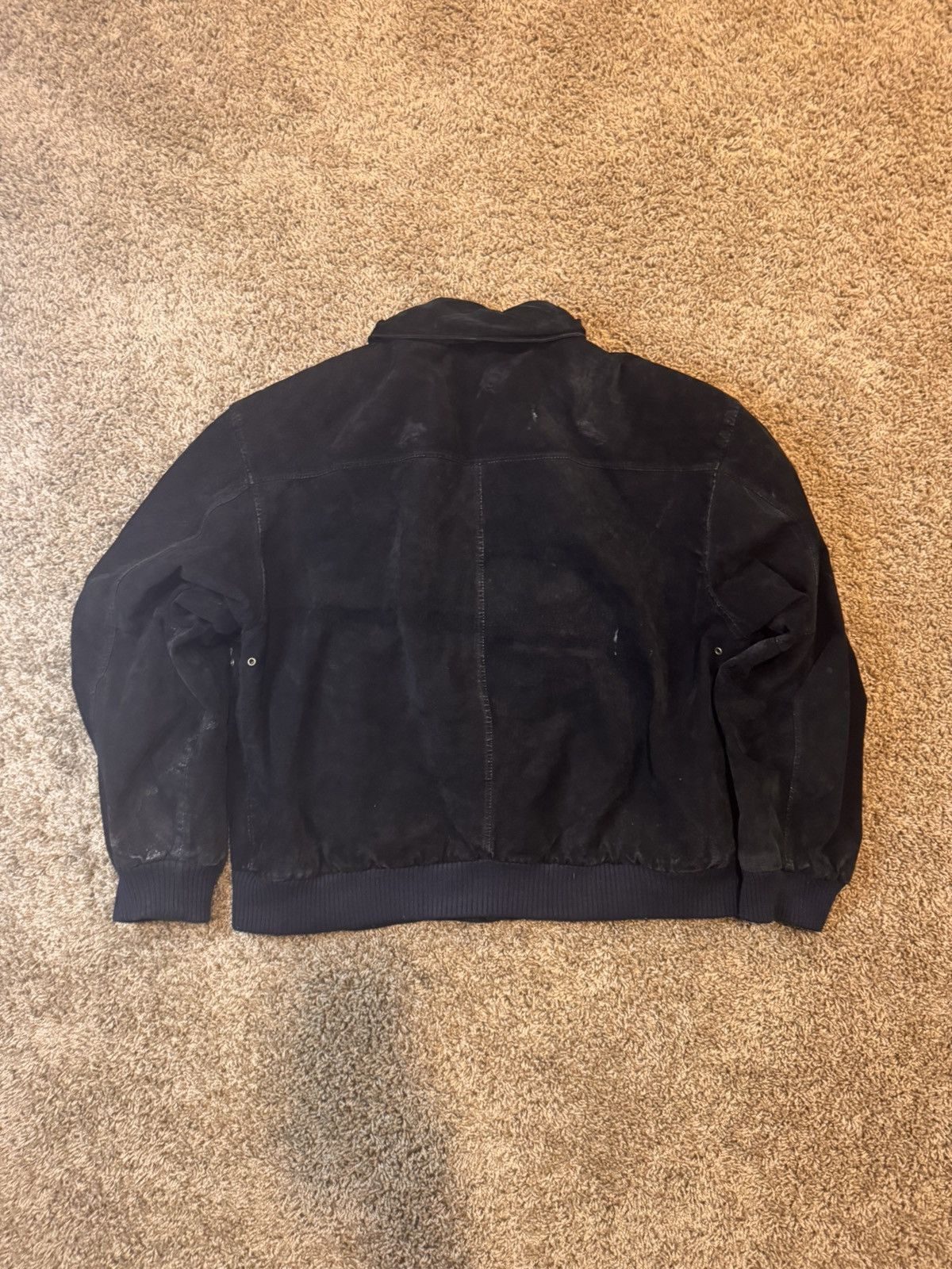 Other Pelle club black bomber jacket large Size US L / EU 52-54 / 3 - 4 Thumbnail