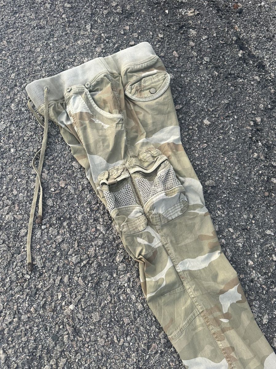 GOA G.O.A Goa Drawstring Flared Cargo Pants Size US 28 / EU 44 - 14 Thumbnail