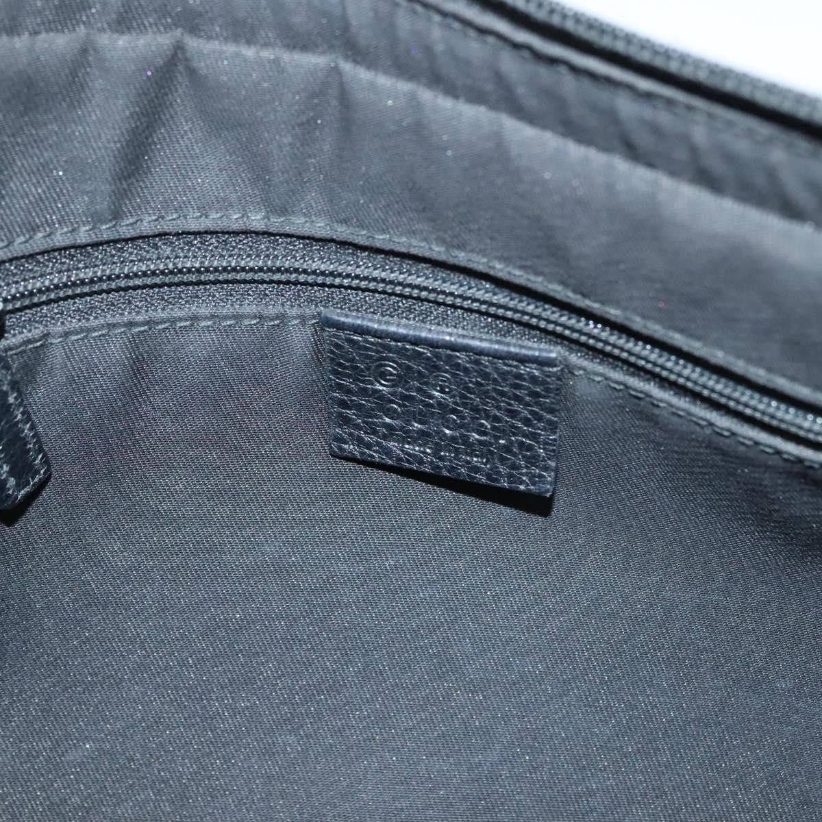 Gucci GUCCI GG Canvas Shoulder Bag Black Silver Size ONE SIZE - 13 Thumbnail