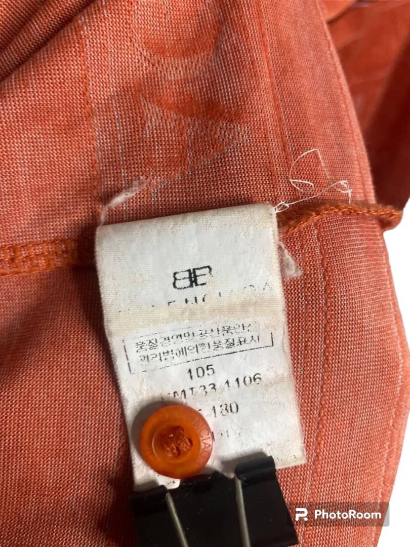Balenciaga × Vintage Vintage 90s Polo Long Shirt Balenciaga Size US L / EU 52-54 / 3 - 10 Thumbnail