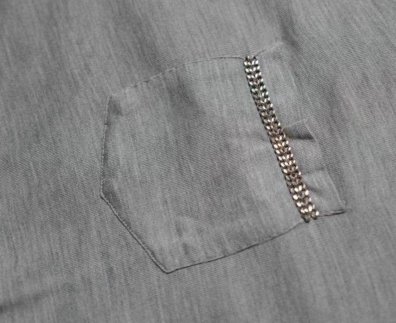 Saint Laurent Paris Saint Laurent Paris Stone washed mulberry silk chain pocke Size S / US 4 / IT 40 - 3 Thumbnail