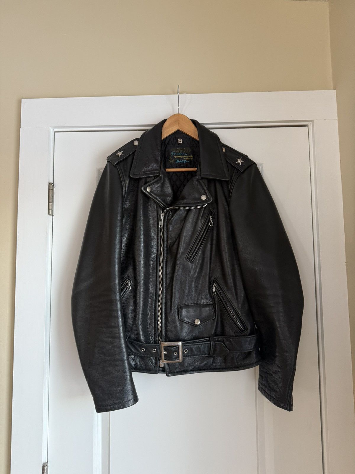 Schott Schott 519 Perfecto Waxy Leather Size US M / EU 48-50 / 2 - 1 Thumbnail