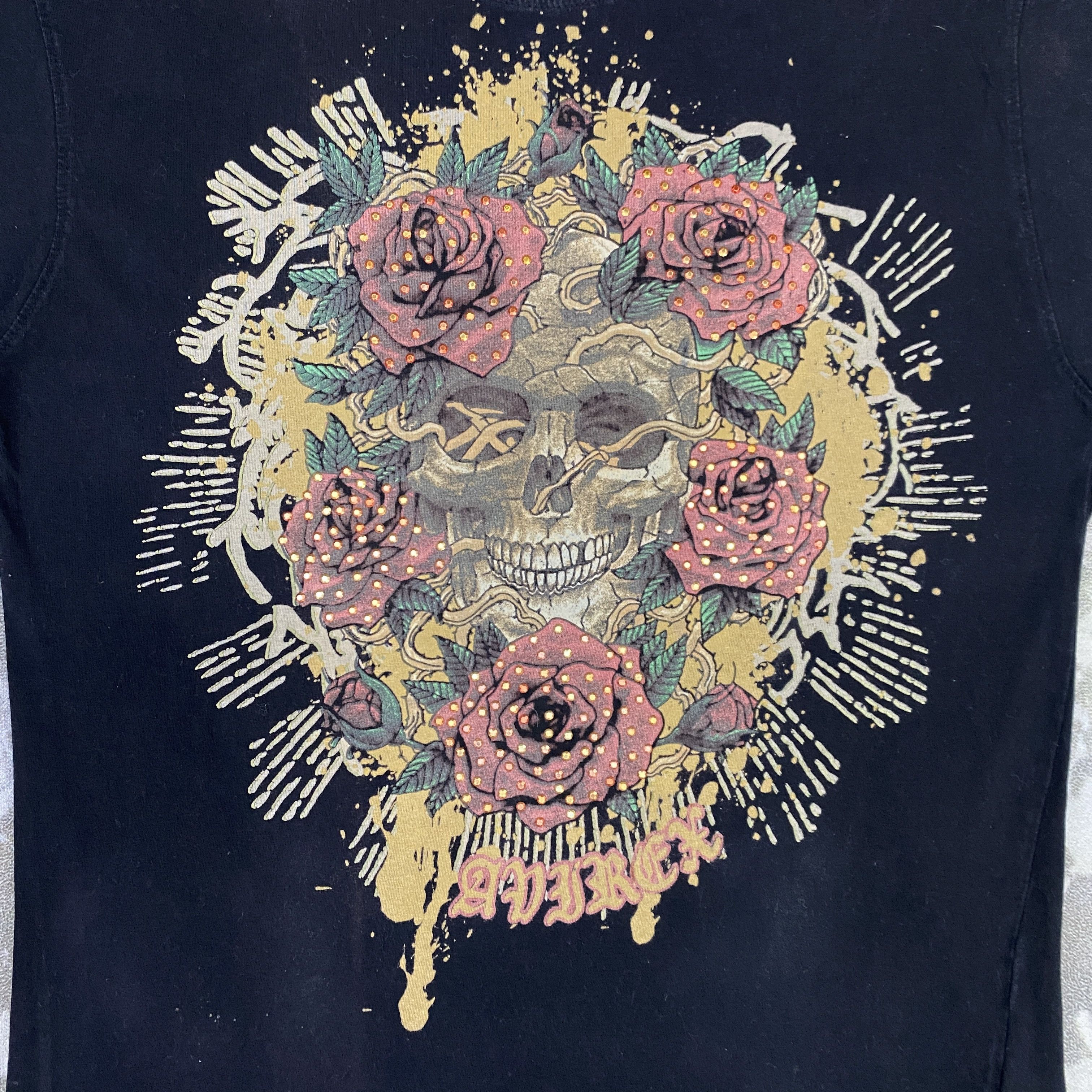 Avirex Vintage Avirex Skulls T-Shirt - I009 Size US XL / EU 56 / 4 - 3 Thumbnail