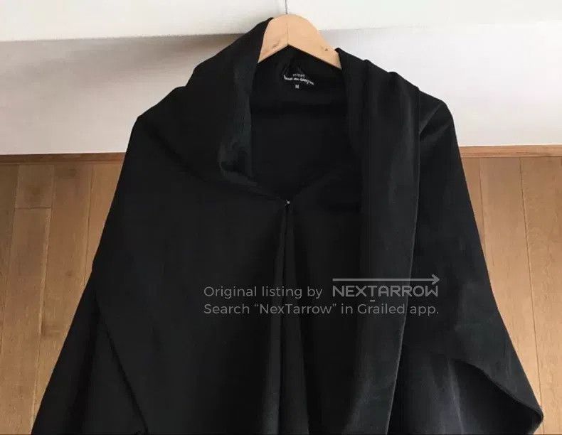 Comme des Garcons Comme Des Garcons Black irregular asymmetric short jacket Size M / US 6-8 / IT 42-44 - 2 Thumbnail