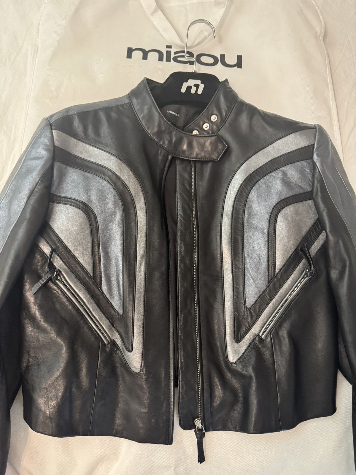 Miaou Miaou Sophie Leather Jacket Size XL / US 12-14 / IT 48-50 - 8 Thumbnail