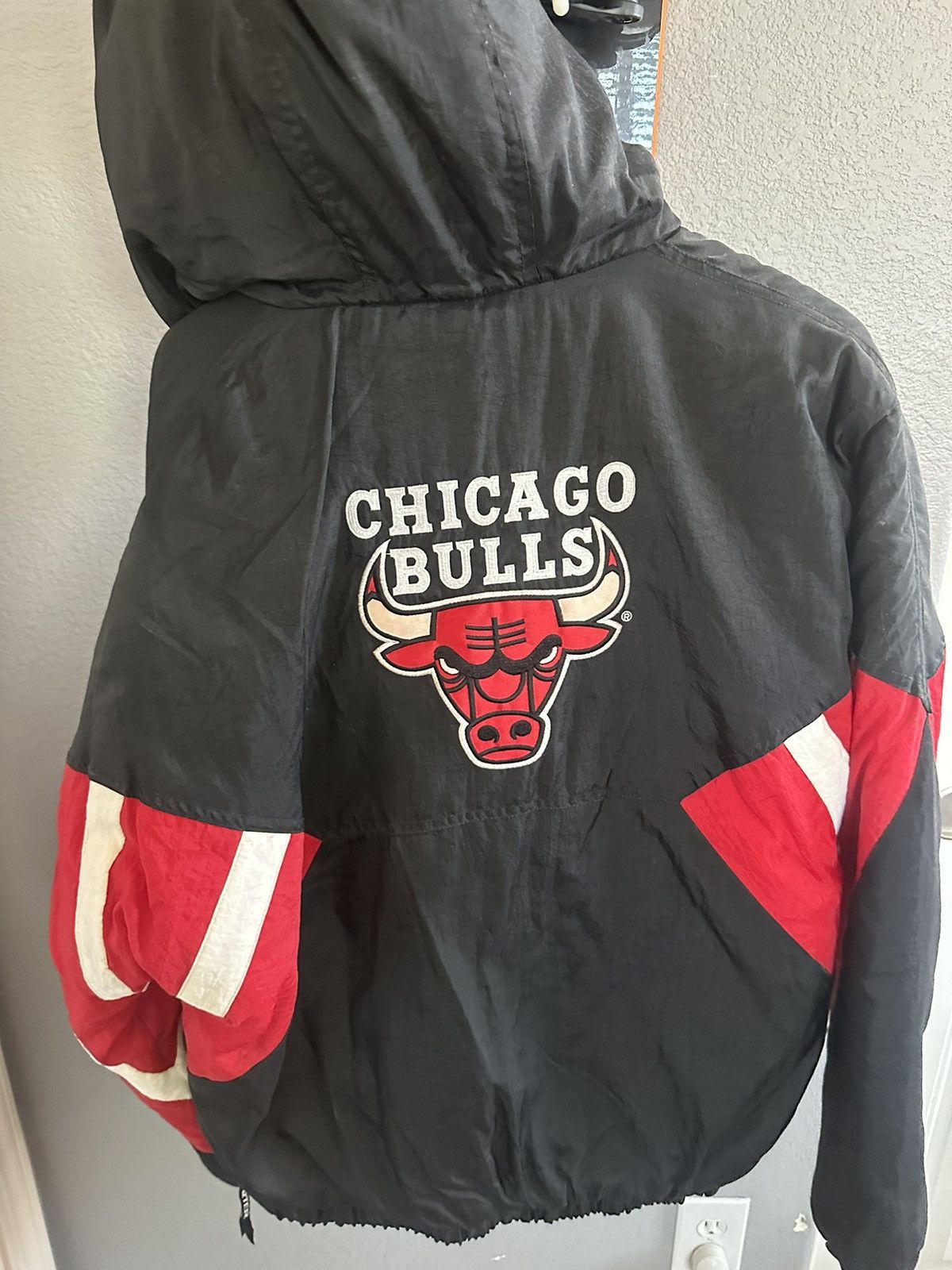 Starter × Vintage Chicago Bulls Vintage 90s Starter Jacket Size US XL / EU 56 / 4 - 6 Thumbnail