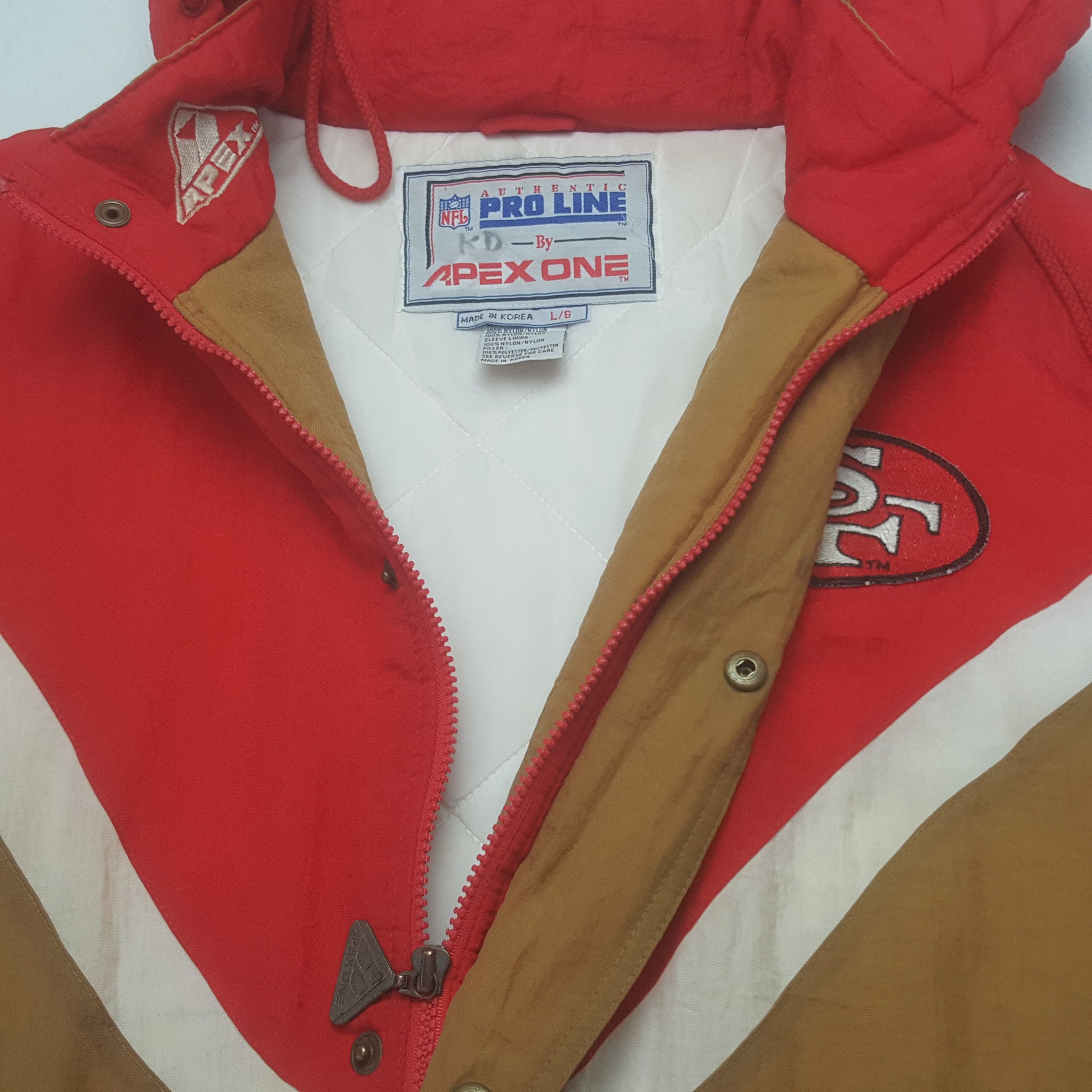 NFL × Vintage Vintage San Francisco 49ers NFL Windbreaker Bomber Jacket Size US XXL / EU 58 / 5 - 5 Thumbnail