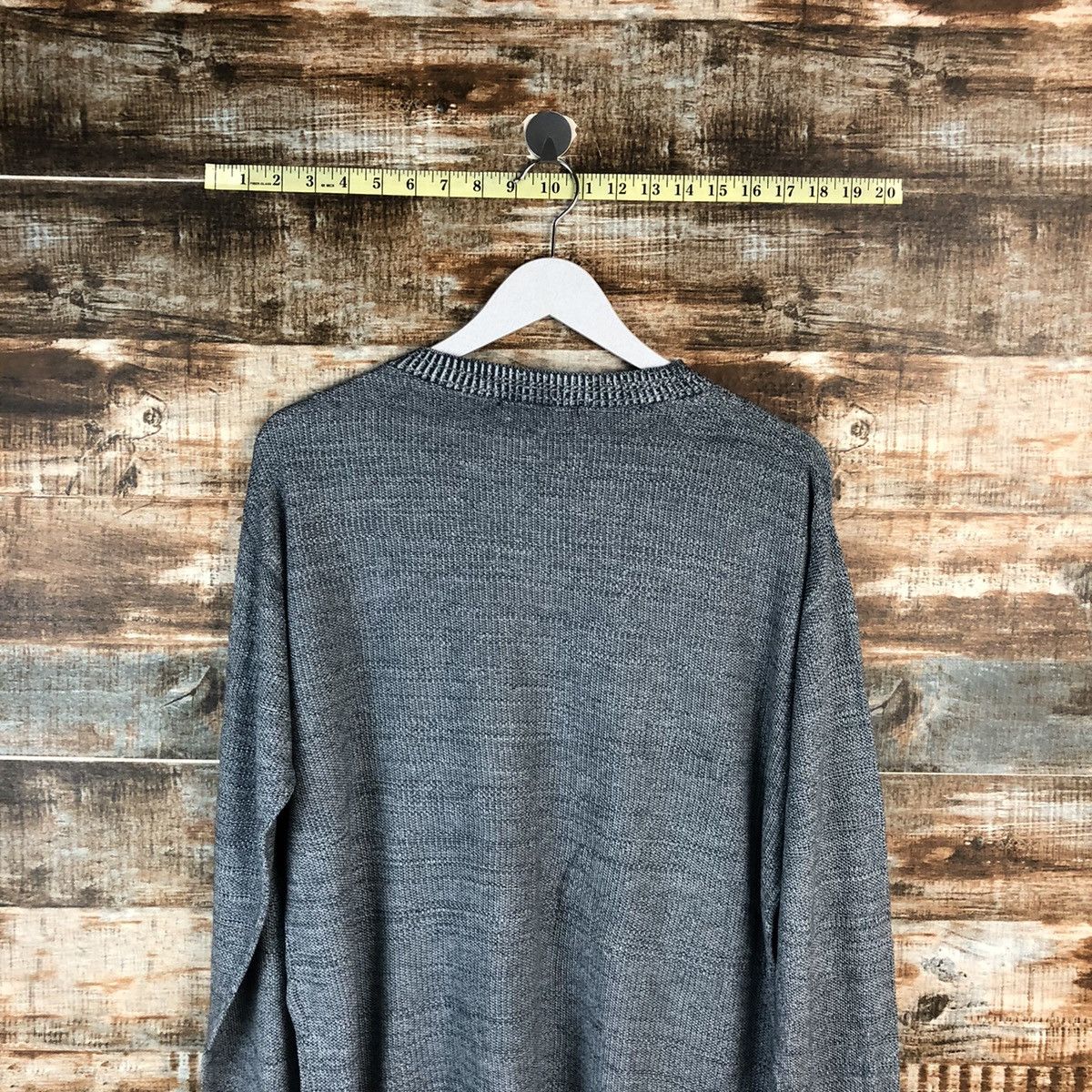 Homespun Knitwear × Japanese Brand × Journal Standard Relume journal standard Grey Knitwear #A2223 Size US M / EU 48-50 / 2 - 13 Thumbnail