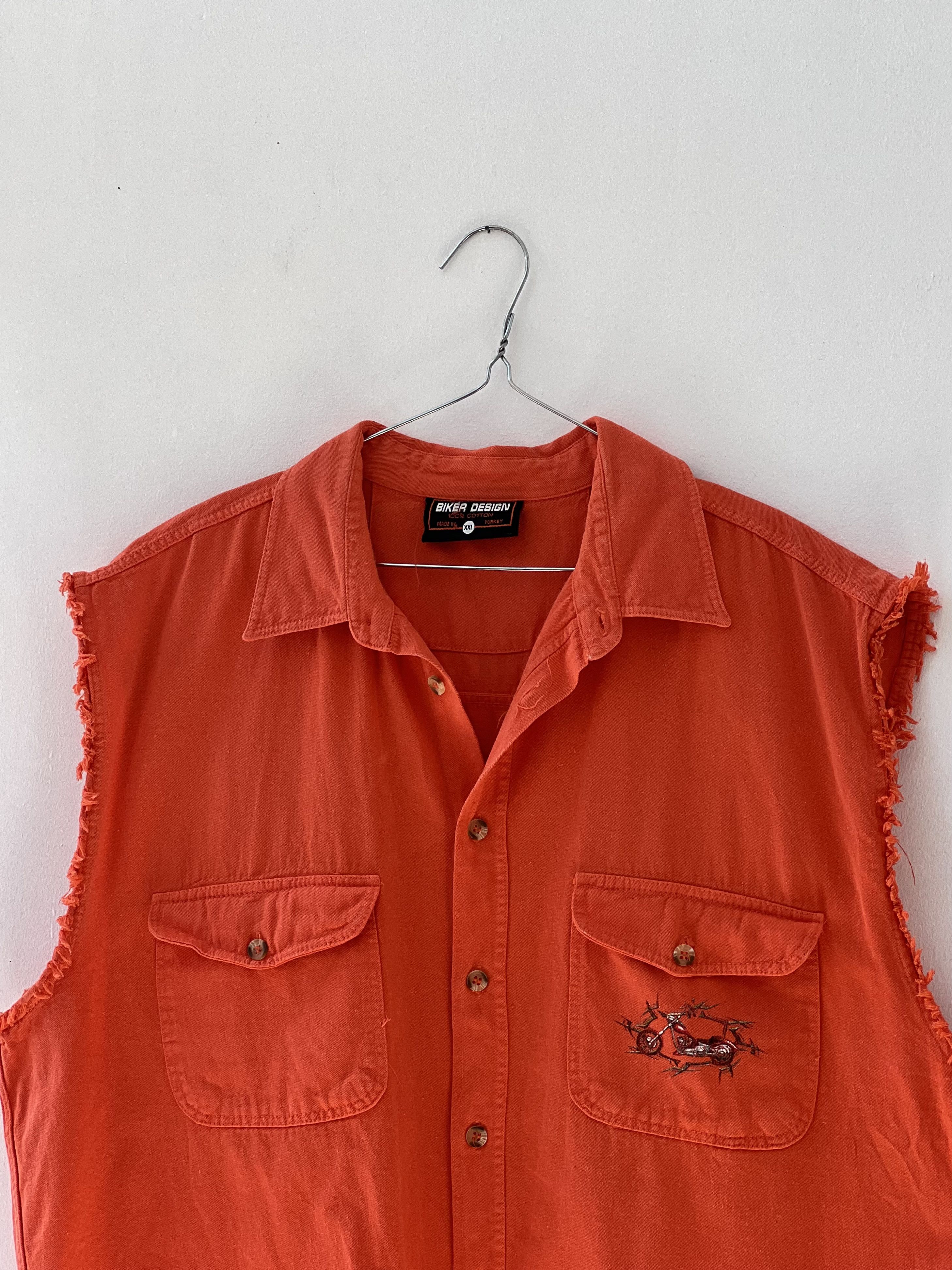 Band Tees BikerDesign `2003` vintage vest Size US XXL / EU 58 / 5 - 12 Thumbnail
