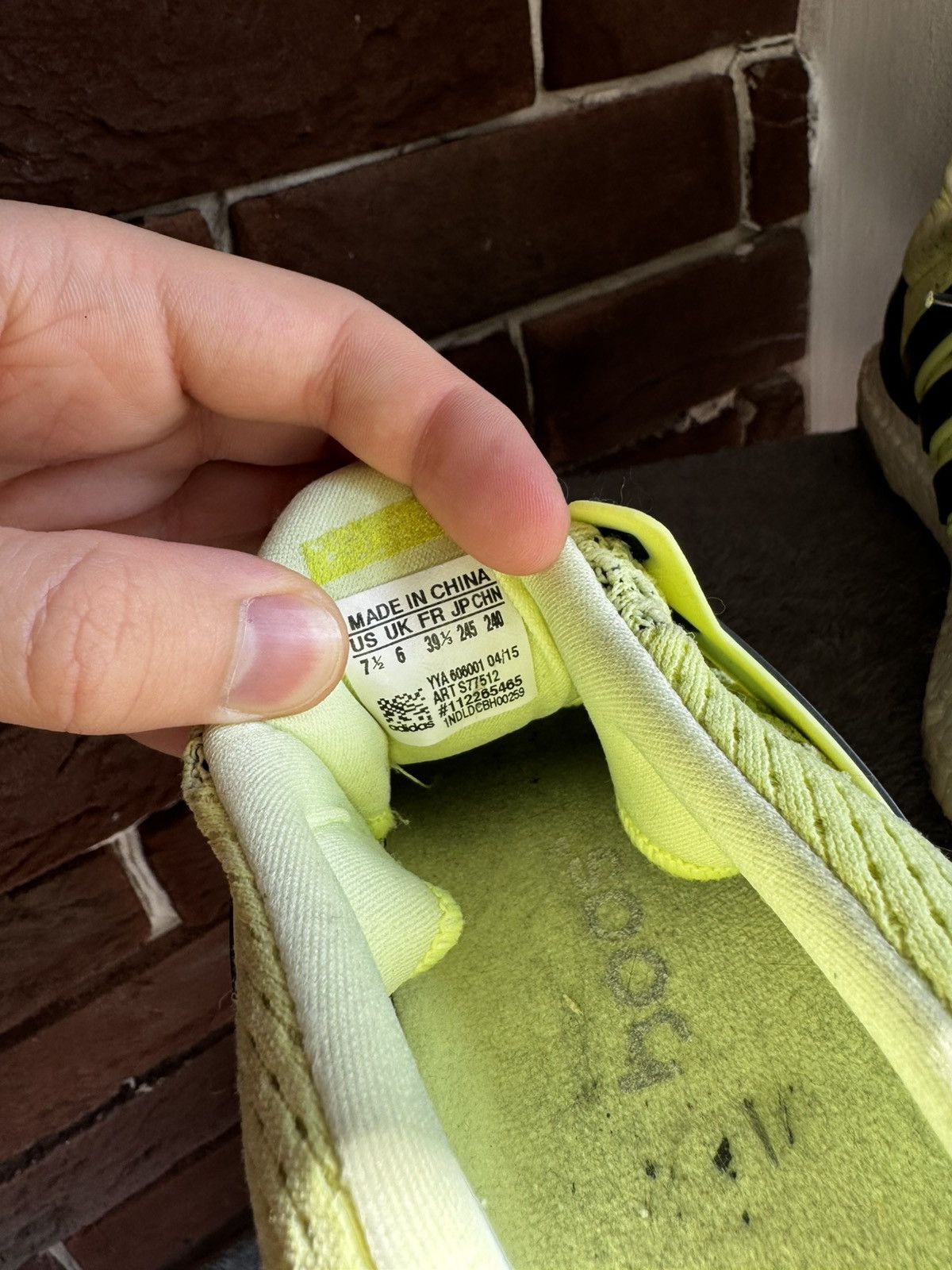 Adidas Rare 2015 Adidas Ultraboost 1.0 Frozen Yellow Sneakers Shoes Size US 7.5 / IT 37.5 - 11 Thumbnail