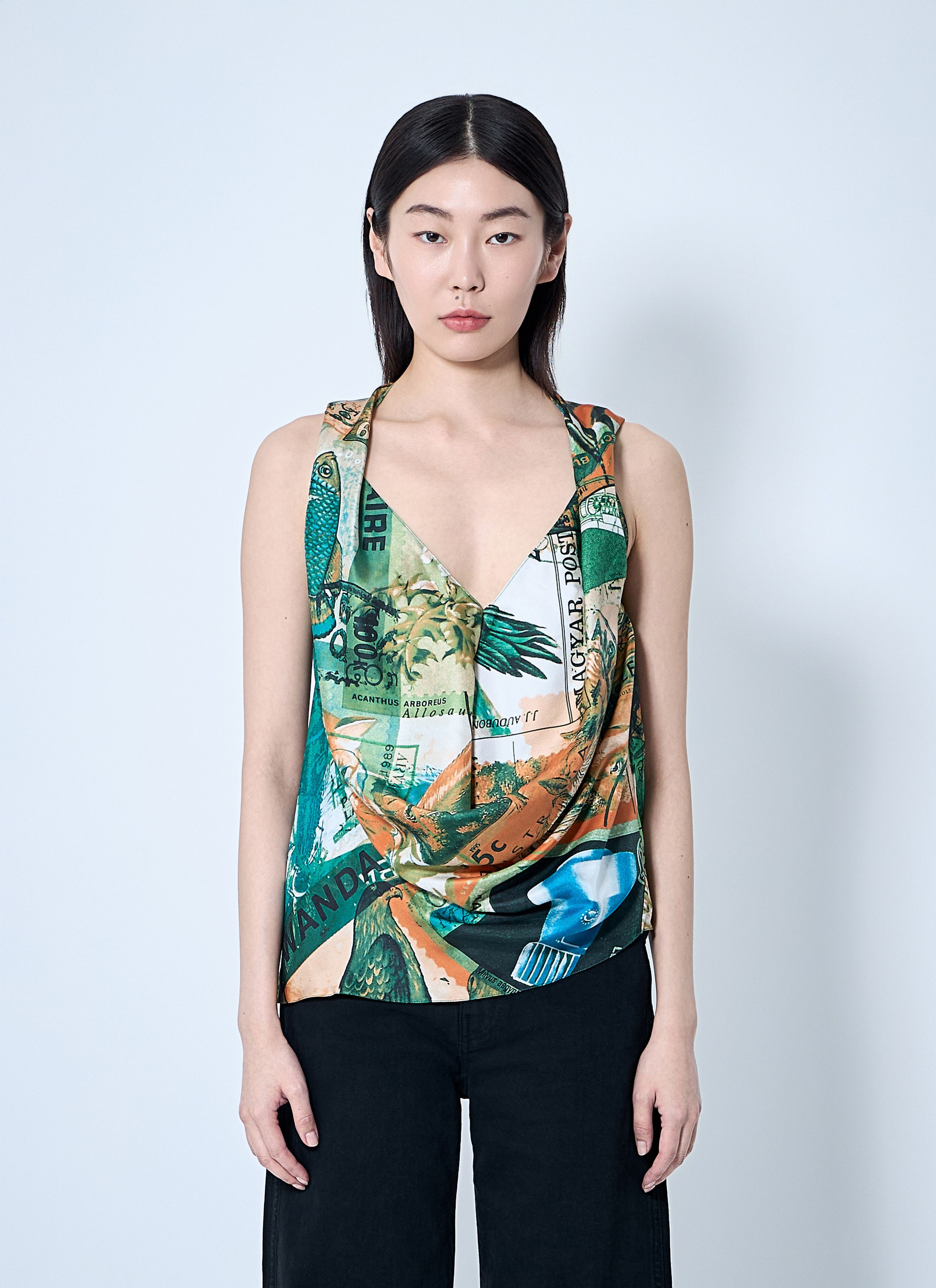 Markarian Blouse Crop Tops