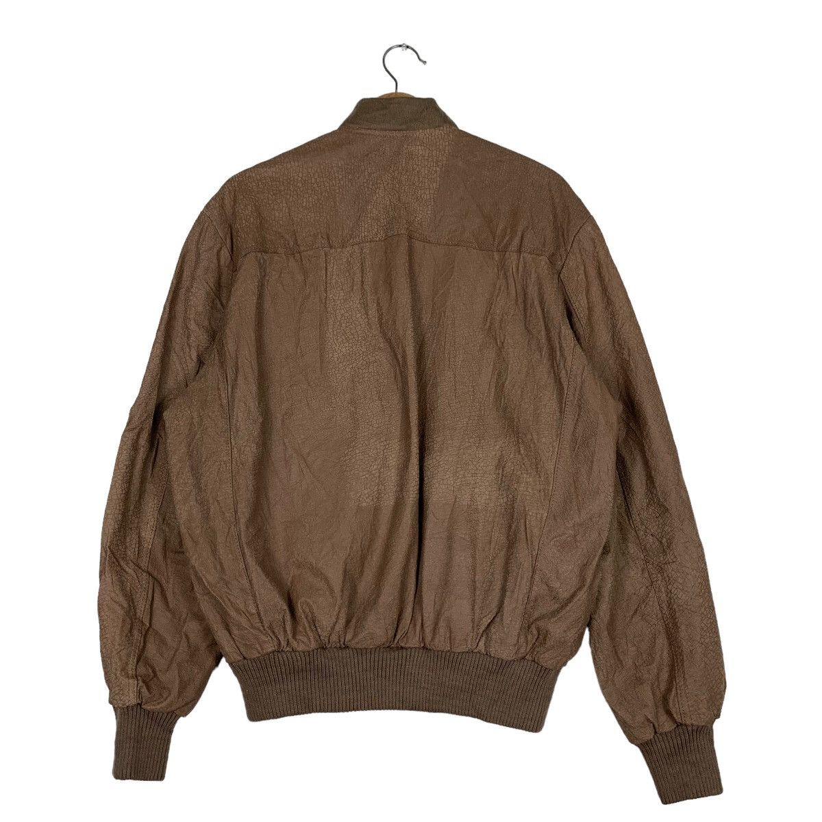 Japanese Brand Vintage MUSTANG Bomber Leather Jacket #0363-C17 Size US L / EU 52-54 / 3 - 7 Thumbnail