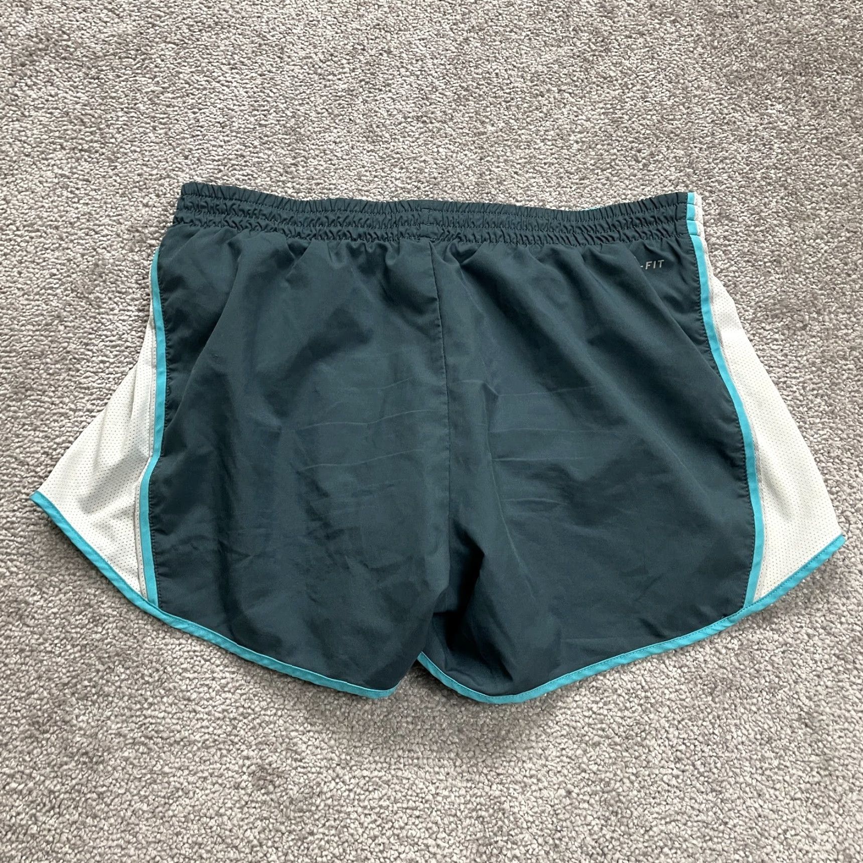 Nike Nike Dri-Fit Active Shorts Women M Blue Elastic Waist Athletic Running 30x4 Size 32" / US 10 / IT 46 - 2 Thumbnail
