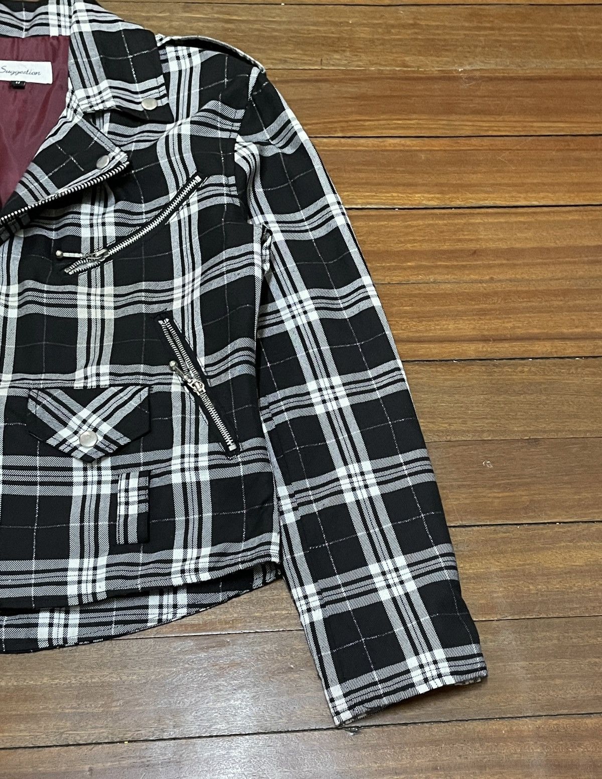 Japanese Brand Very Rare Vintage Brand Suggestion Bondage Punk Jacket 1990s Size US M / EU 48-50 / 2 - 6 Thumbnail