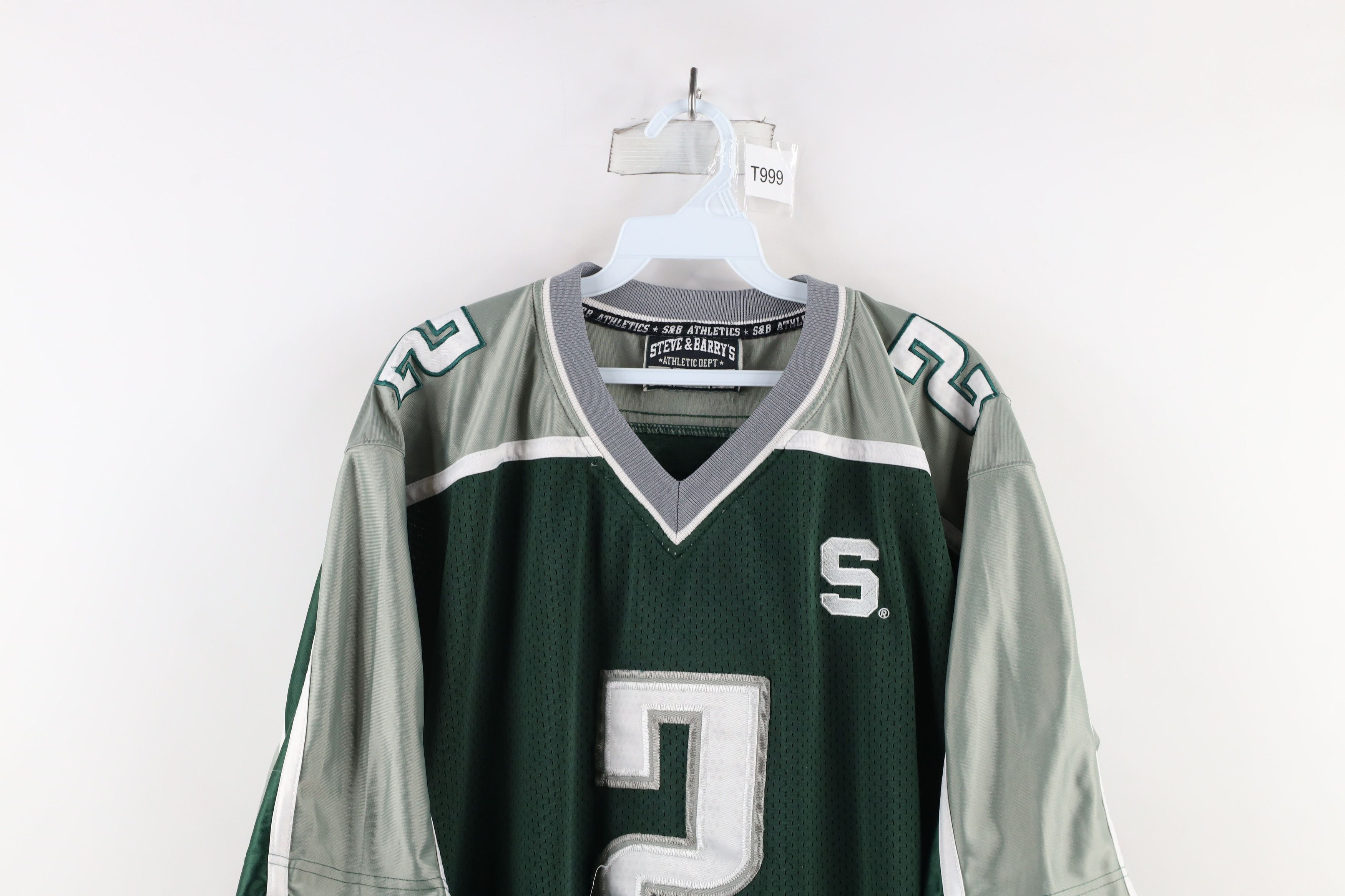 Vintage Vintage Michigan State University Football Jersey Green Size US M / EU 48-50 / 2 - 2 Thumbnail