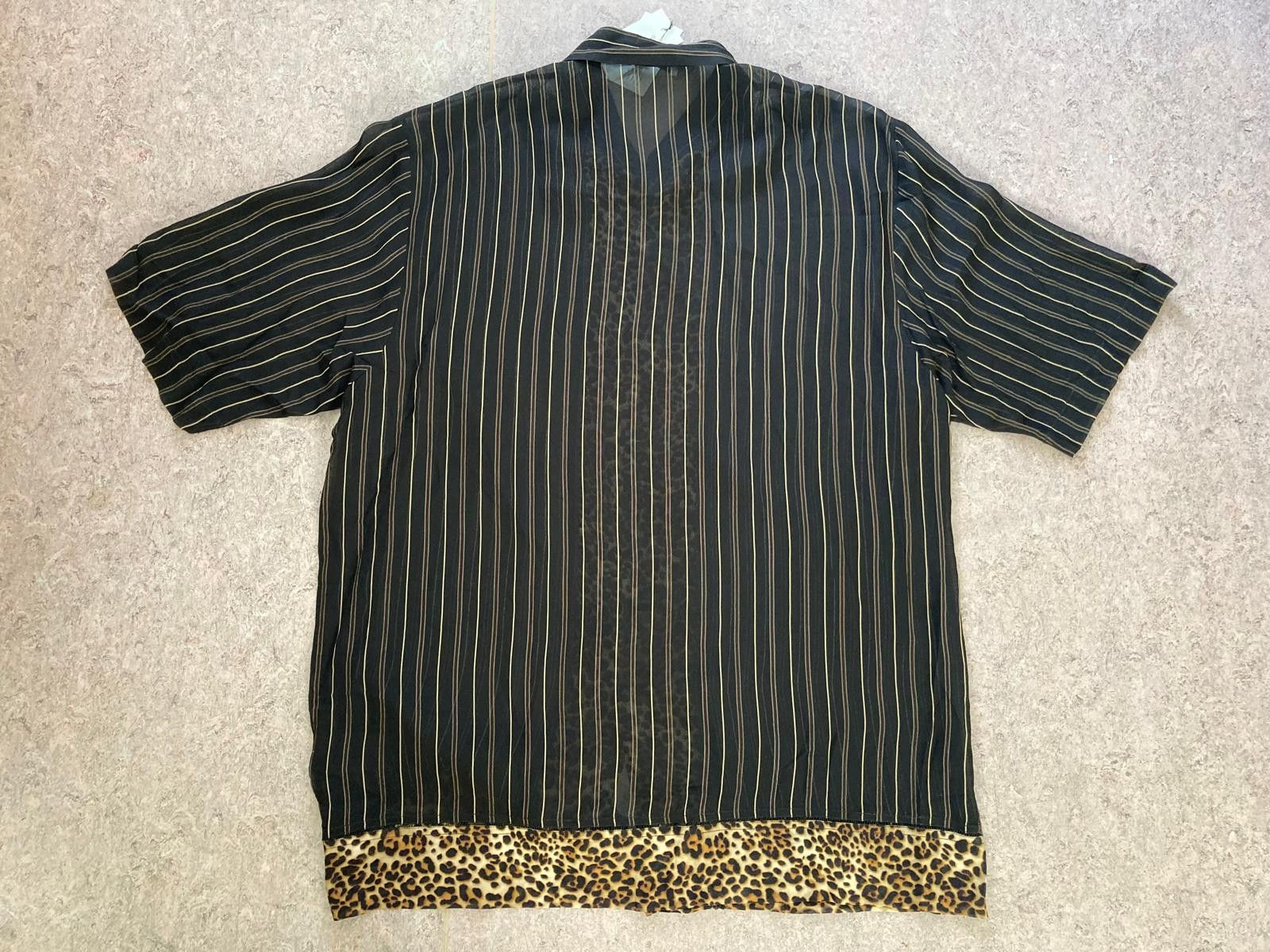 Dries Van Noten Dries Van Noten Striped Leopard Shirt Size 50 Size US M / EU 48-50 / 2 - 4 Thumbnail