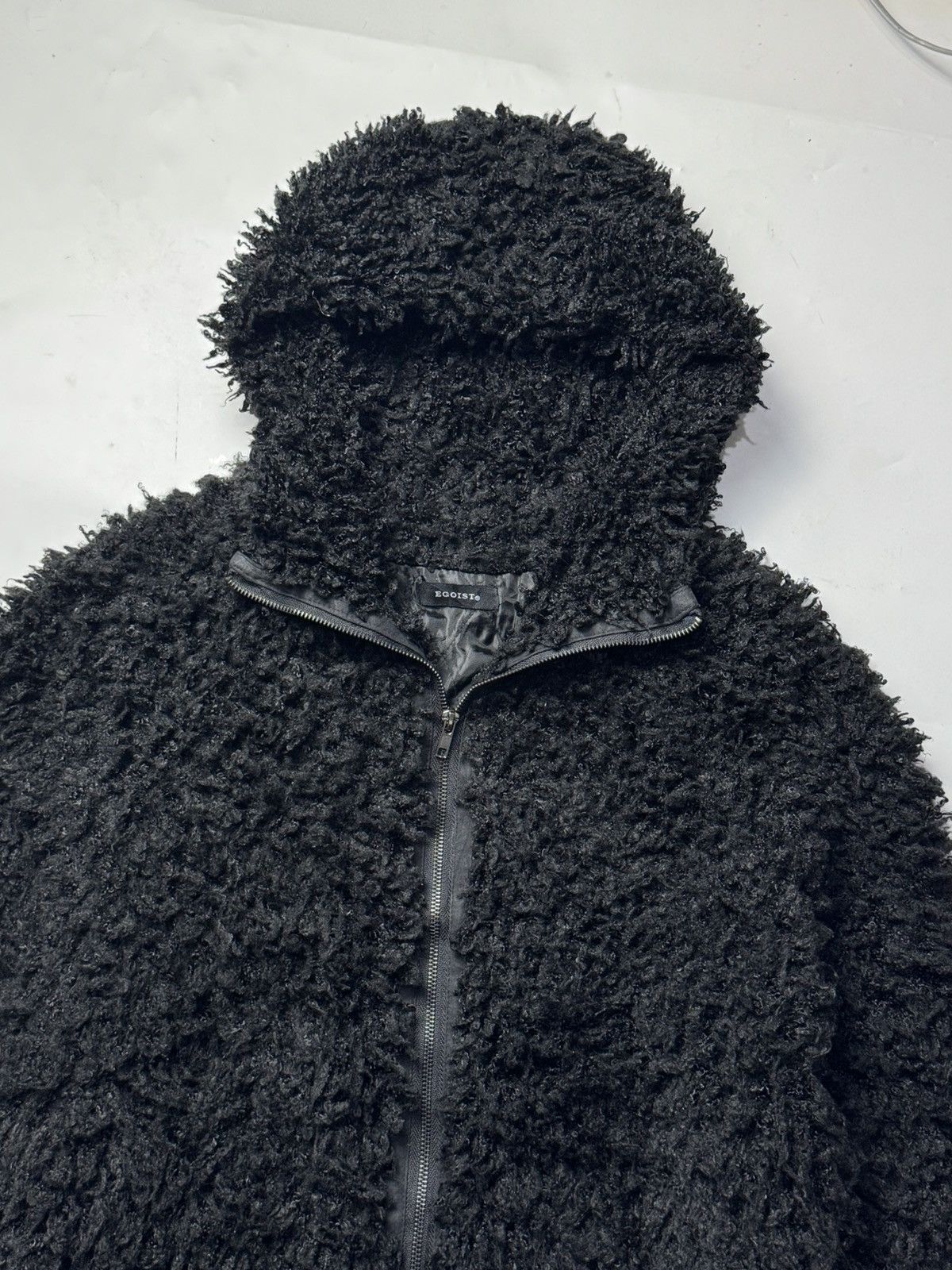 If Six Was Nine × Japanese Brand × Le Grande Bleu (L.G.B.) Crazy Mohair Black Japanese Egoist Hoodie Lgb style Size US M / EU 48-50 / 2 - 3 Thumbnail