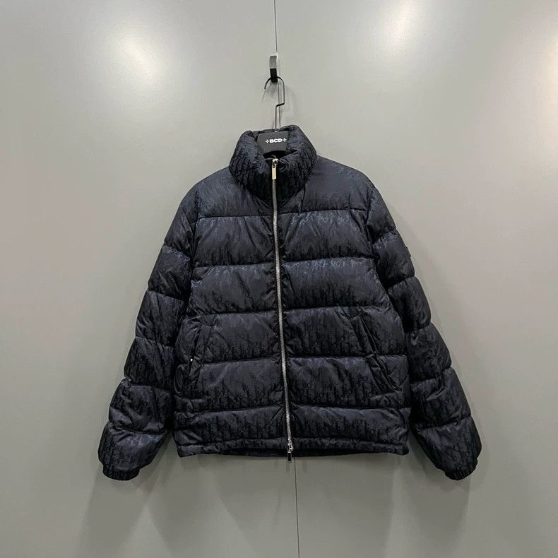 Dior Dior Black full-print old-fashioned down jacket 2502-Nextar Size US M / EU 48-50 / 2 - 1 Thumbnail