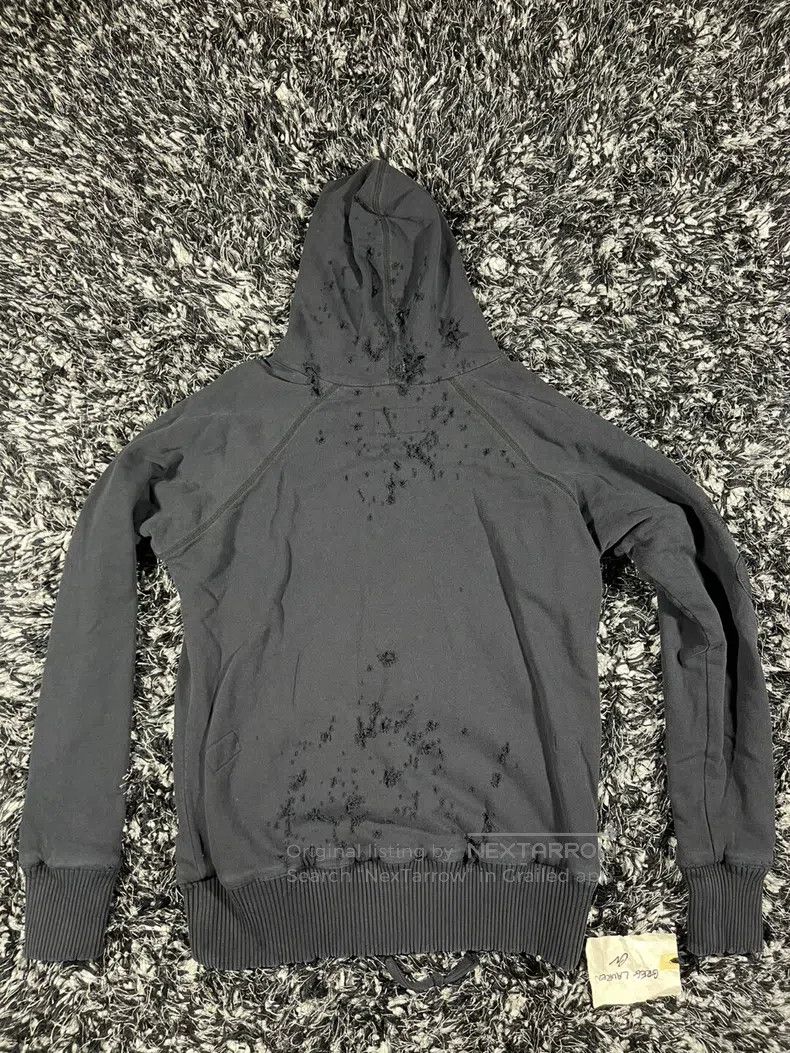 Greg Lauren Greg Lauren Black Aged Hoodie Size US S / EU 44-46 / 1 - 2 Thumbnail