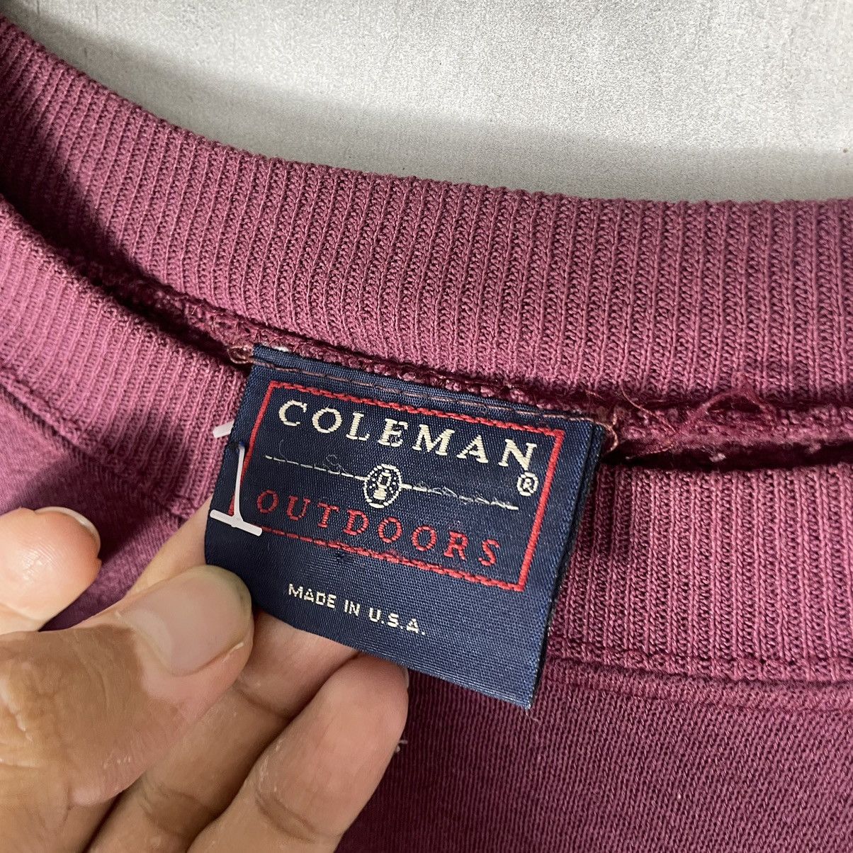 Coleman × Vintage Vintage Coleman Big logo Sweatshirt Size US L / EU 52-54 / 3 - 3 Thumbnail