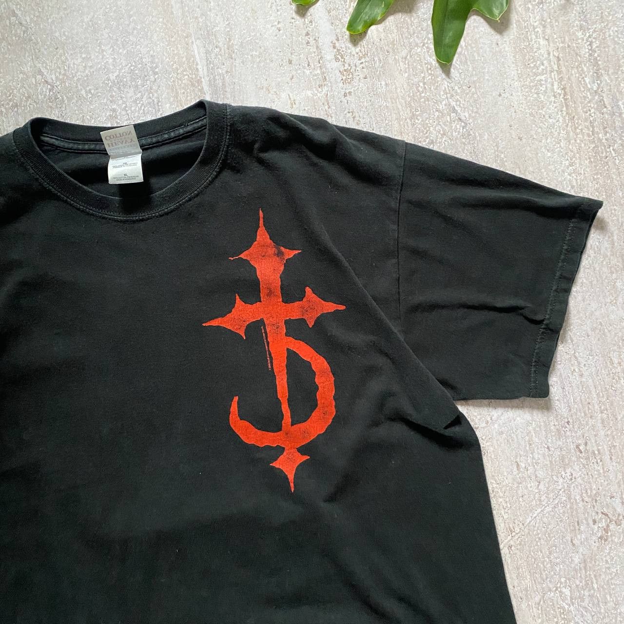 Band Tees VINTAGE Y2K DEVIL DRIVER GOD AND DEVIL RARE FADED T SHIRT Size US XL / EU 56 / 4 - 8 Thumbnail