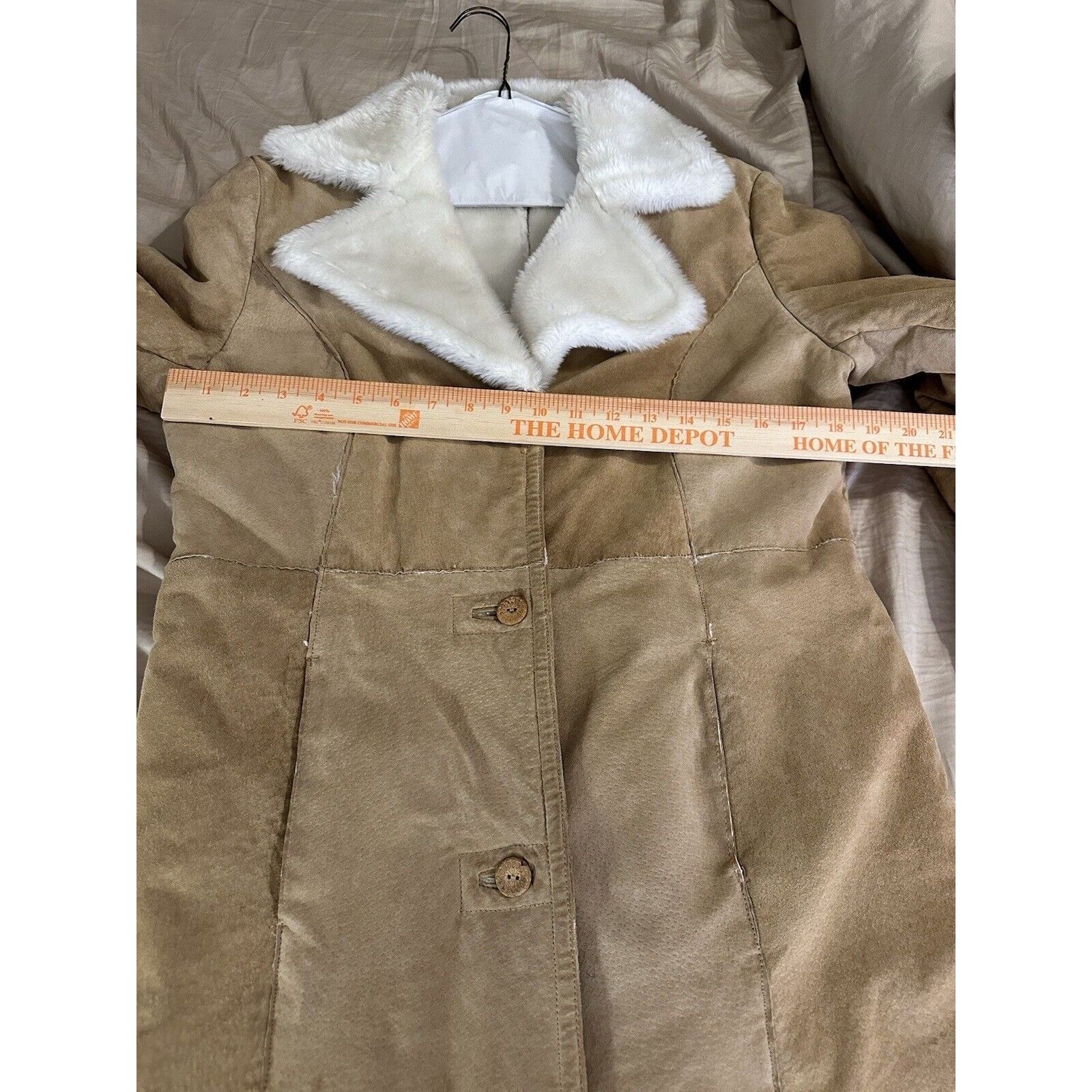 Boston Proper Vtg Penny Lane Y2K Leather Boston Proper Faux Sherpa Womans Size M / US 6-8 / IT 42-44 - 13 Thumbnail