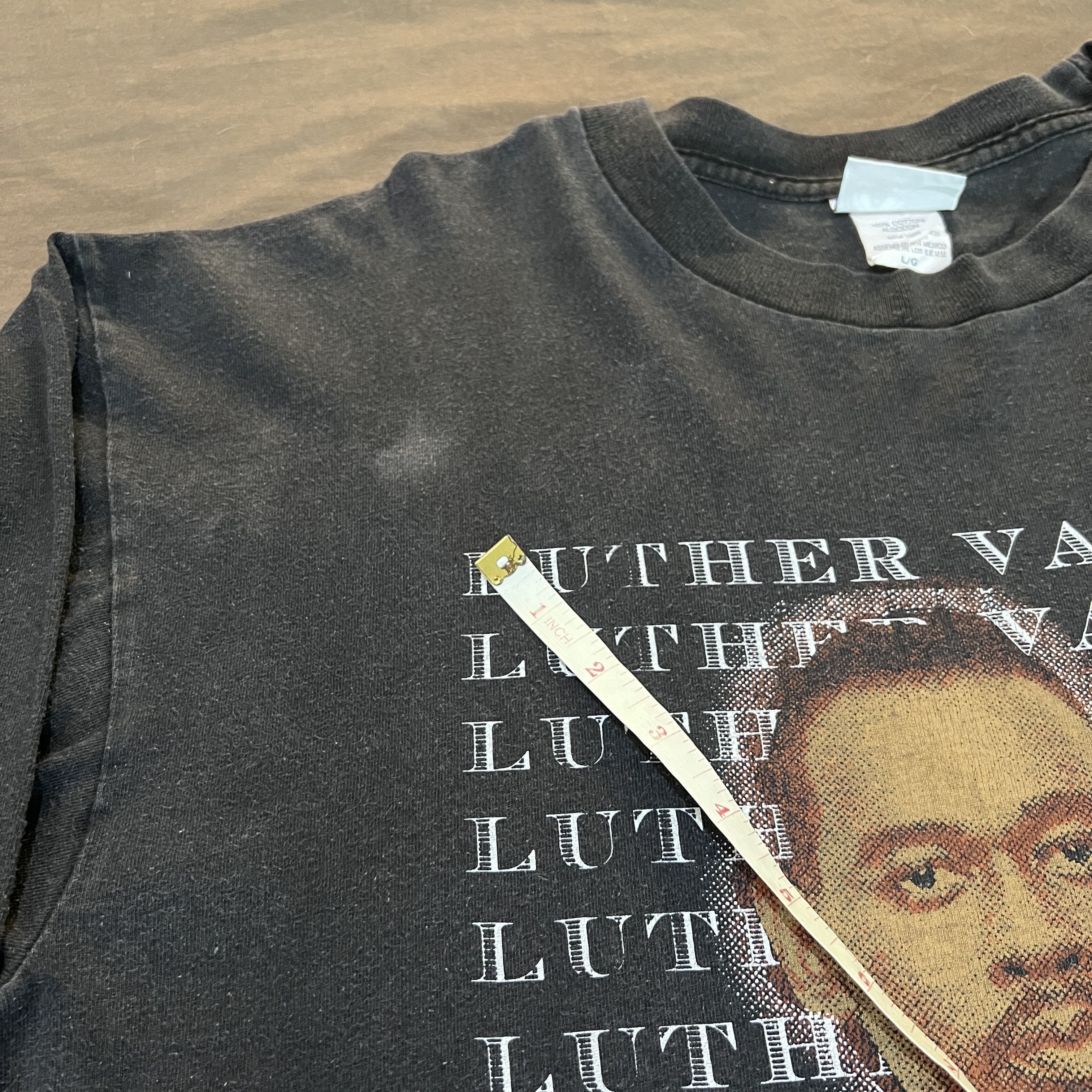 Band Tees Vintage Y2K Luther Vandross Love Tour Tee Faded Soul R&B Size US L / EU 52-54 / 3 - 7 Thumbnail