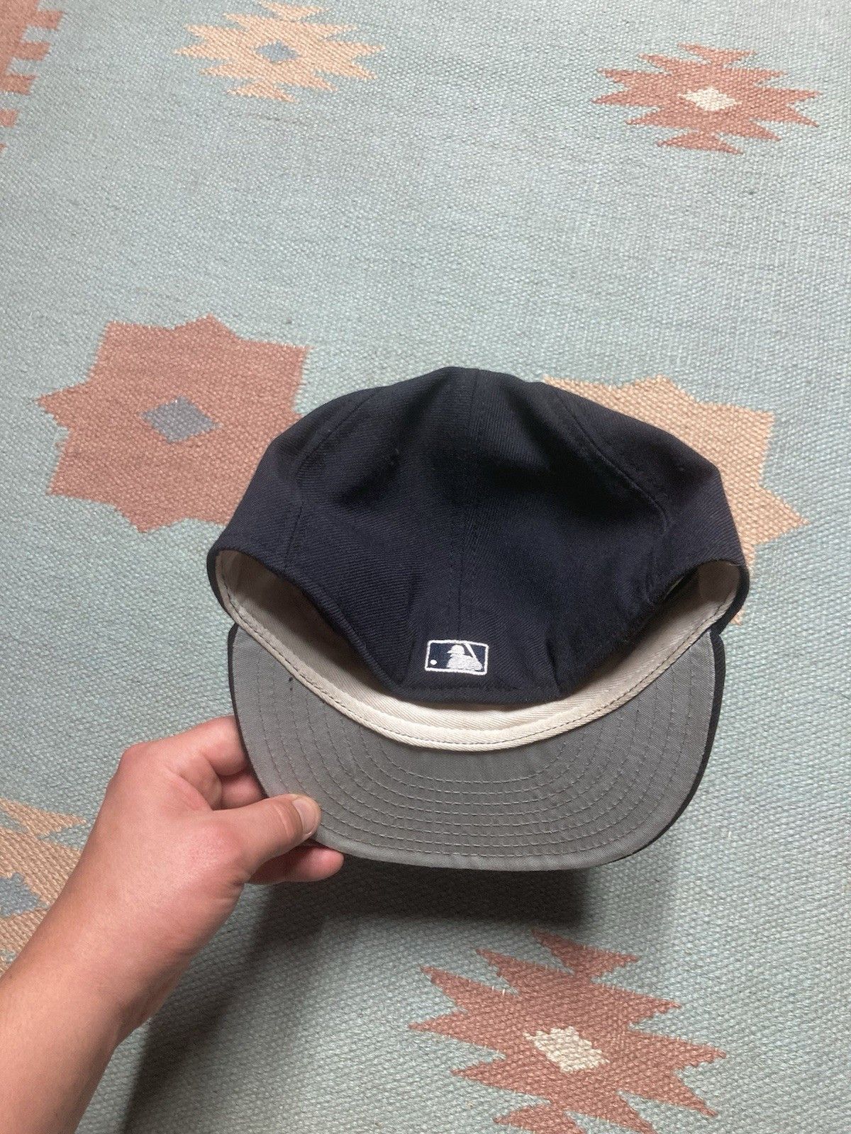 Vintage Authentic Detroit Tigers 7 3/8 New Era 59Fifty Fitted Hat Size ONE SIZE - 5 Thumbnail