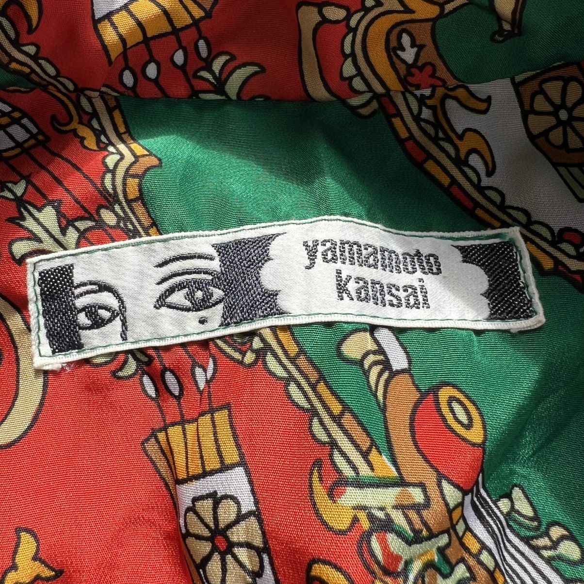 Kansai Yamamoto Kansai Yamamoto Silk All Over Print Silk Blouse XS S Size S / US 4 / IT 40 - 3 Thumbnail