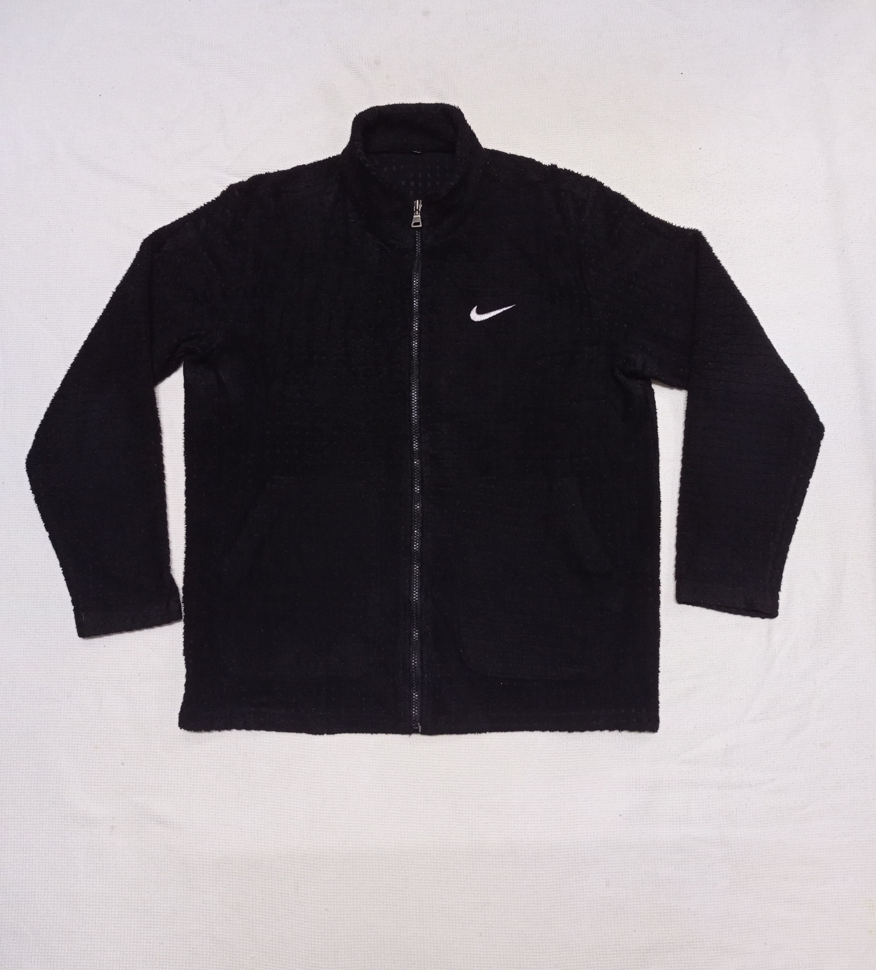 Nike × Vintage Nike Vintage Fleeze Zipper Jacket Size US M / EU 48-50 / 2 - 1 Thumbnail