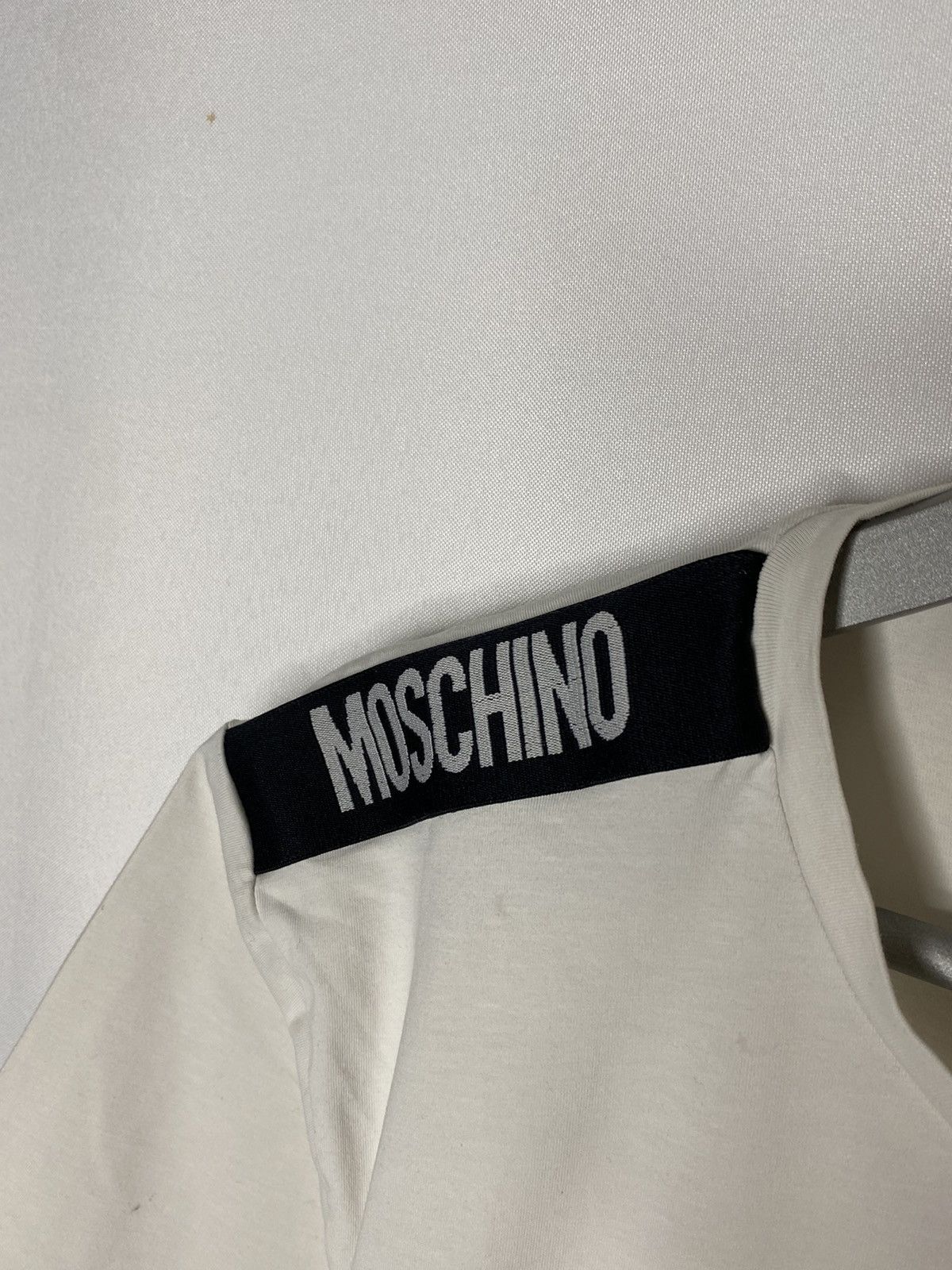 Moschino × Vintage ✅Moschino Luxury T-Shirt Short Sleeve Hype Rare✅ Size US L / EU 52-54 / 3 - 5 Thumbnail
