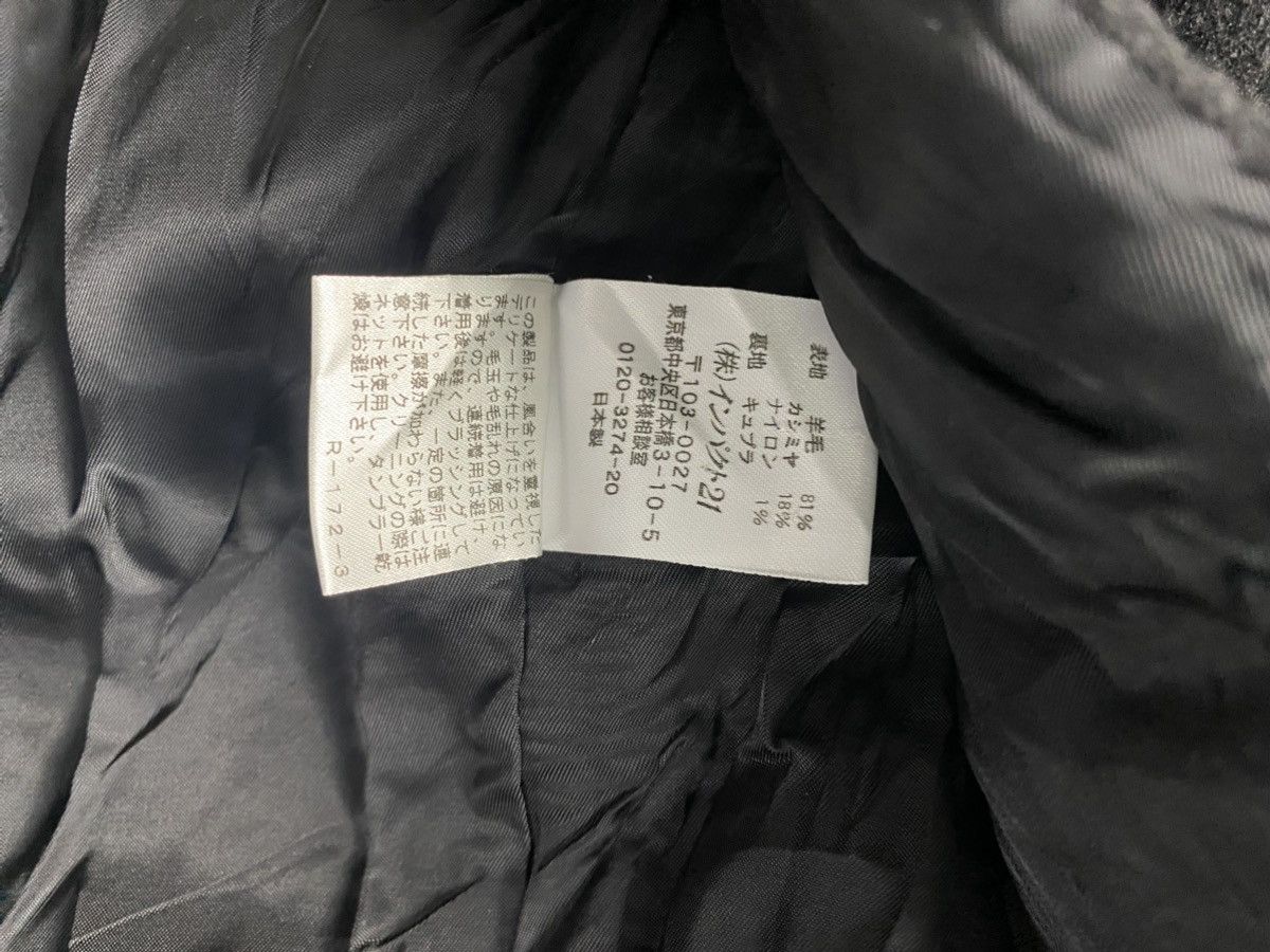 Maison Margiela × Polo Ralph Lauren × Ralph Lauren PeaCoats Ralph Lauren Double Button Black Plain Women's Size 36S - 5 Thumbnail