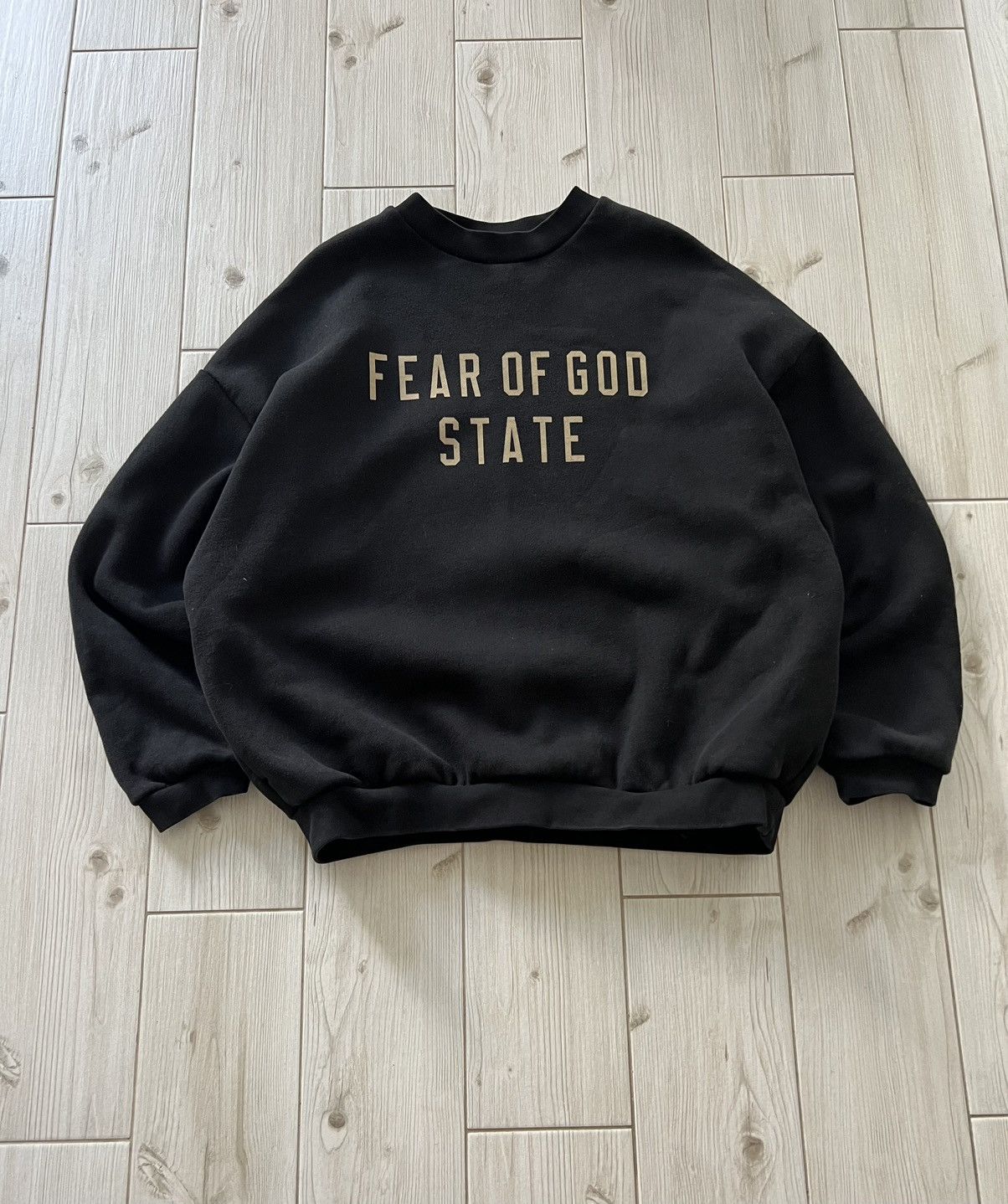 Essentials Fear of God Essentials Big logo Sweatshirt Rar Y2K Oversized Size US L / EU 52-54 / 3 - 2 Thumbnail