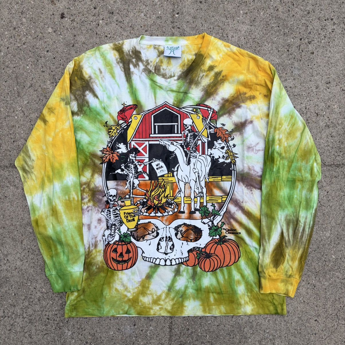 Online Ceramics Online Ceramics Dead Patience Tie Dye Long Sleeve Size XL Size US XL / EU 56 / 4 - 1 Thumbnail