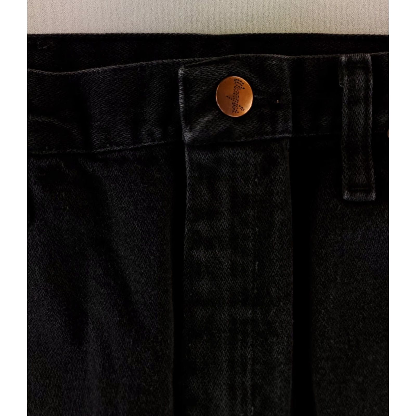 Wrangler VINTAGE Wrangler 13MWZ Jeans Mens 34x36 Black 90s VTG Straight 34x34 Actual Mens Size US 34 / EU 50 - 2 Thumbnail