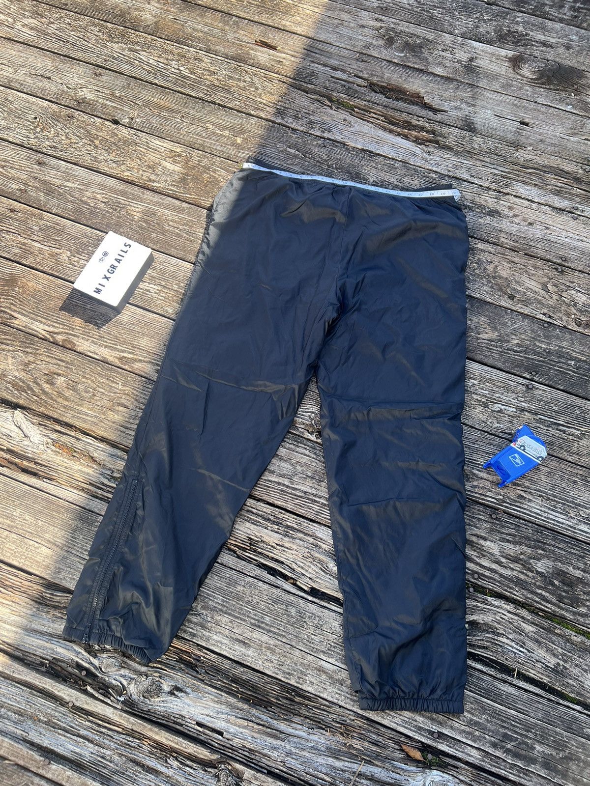 Nike × Vintage Vintage 80’s 🔥RARE🔥 Nike Pants Mens zipper Cuffed Jogger Size US 38 / EU 54 - 8 Thumbnail