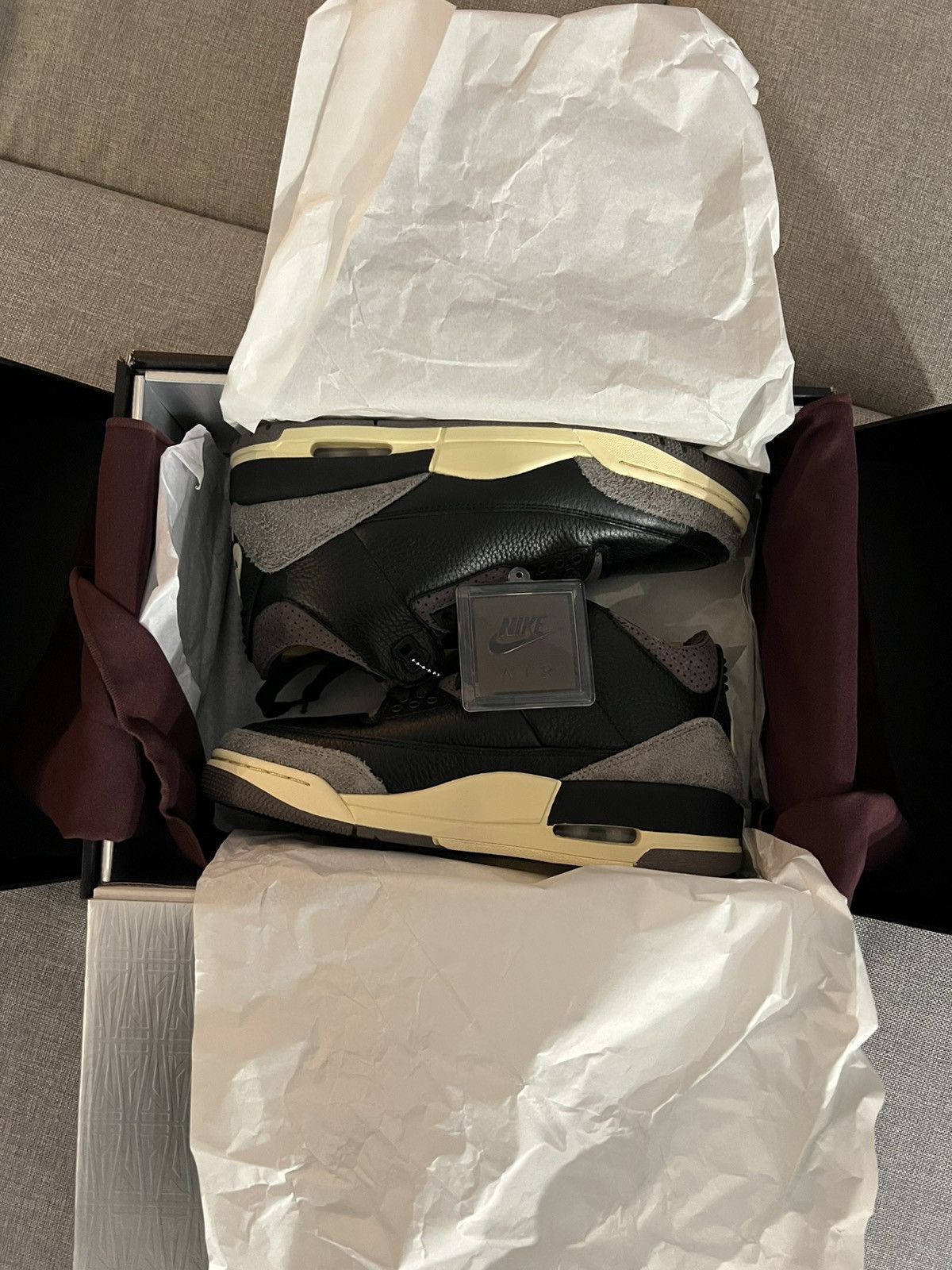 Jordan Brand Air Jordan Retro 3 A ma maniere Size US 8 / IT 38 - 8 Thumbnail