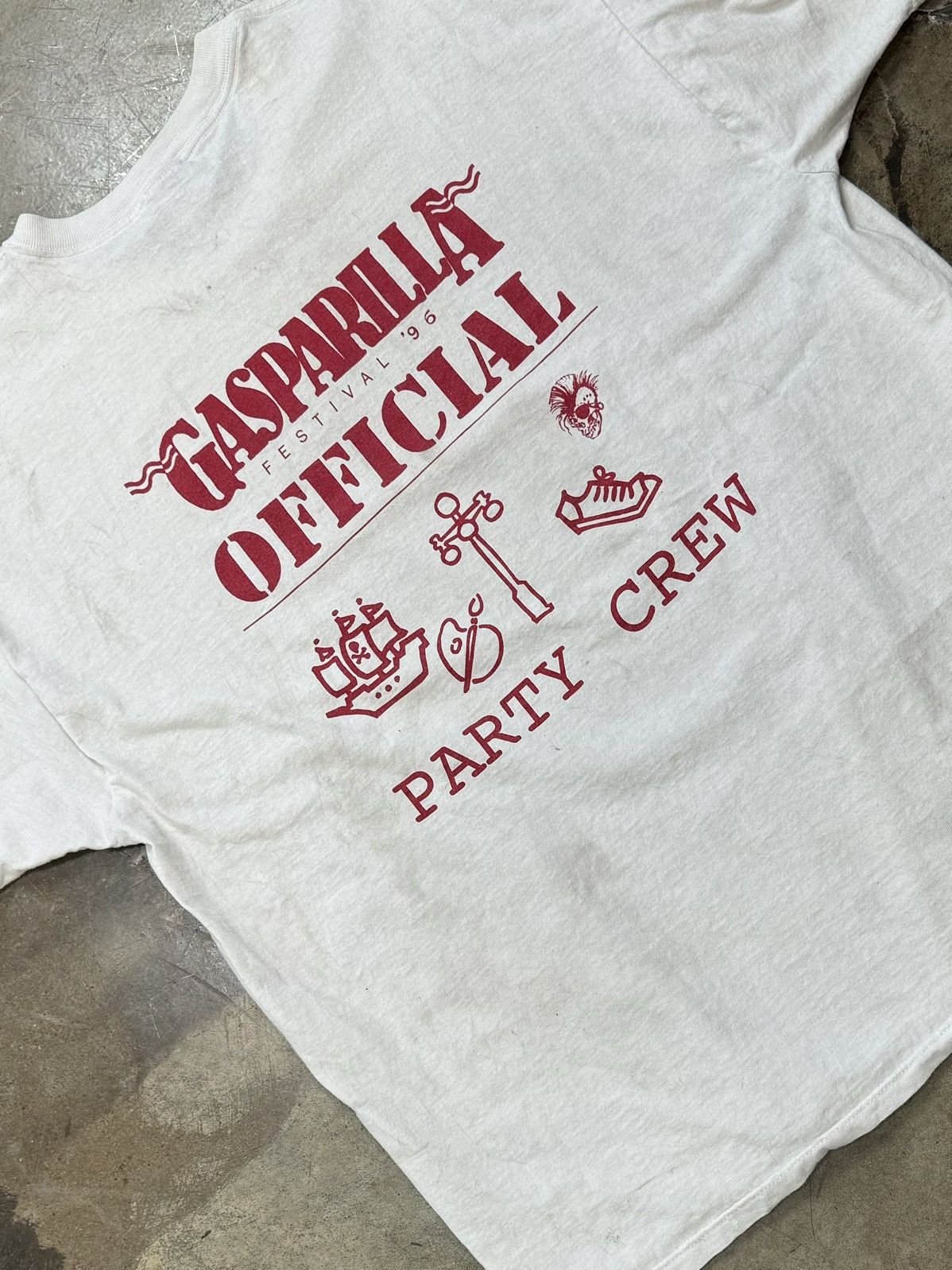 Delta Vintage 1996 Gasparilla Tampa Pirate Tee XL Size US XXL / EU 58 / 5 - 4 Thumbnail