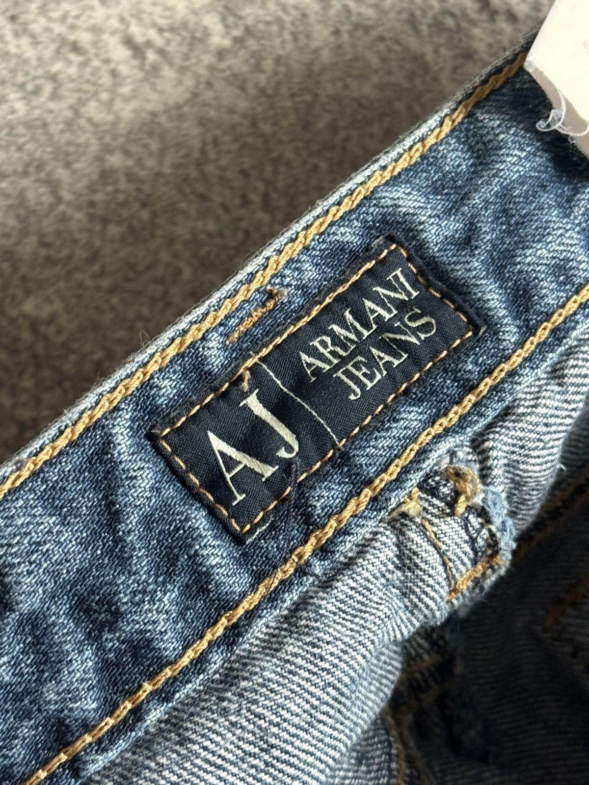 Armani Armani Jeans 26size wmns denim flared pants jeans trousers Size 26" / US 2 / IT 38 - 13 Thumbnail