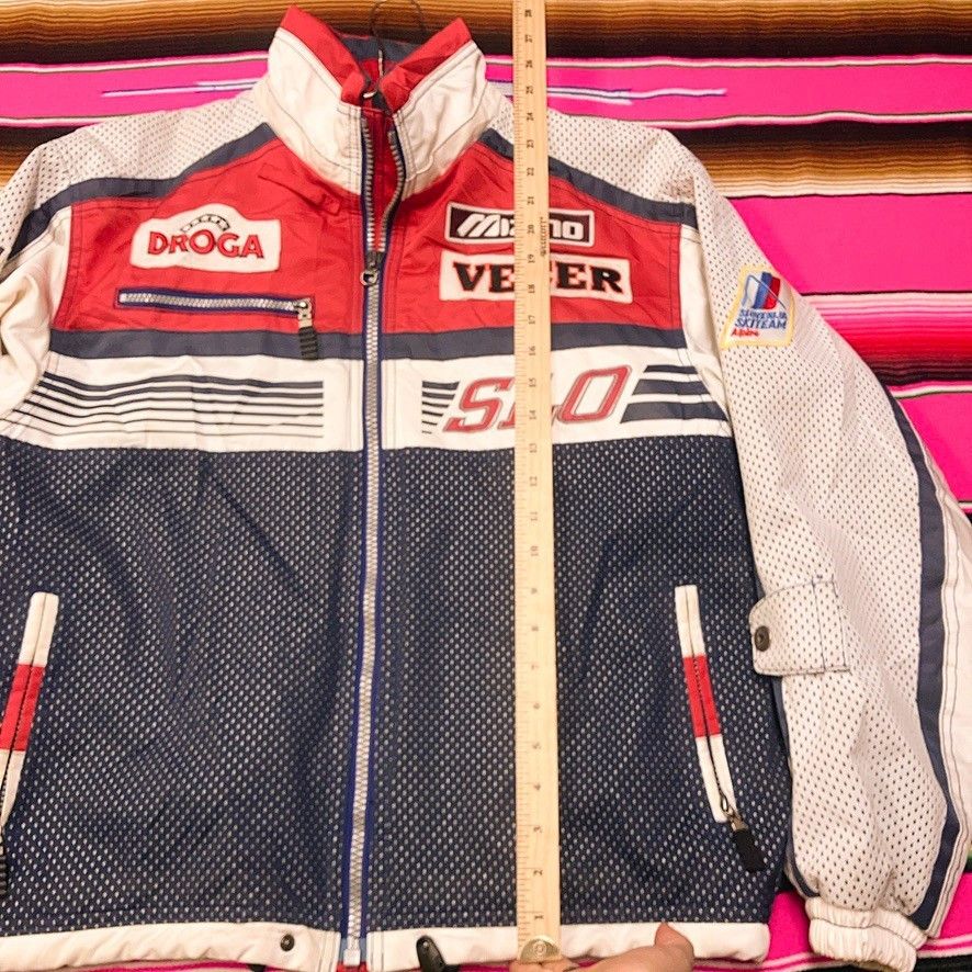 Mizuno VTG 1998 Mizuno Slovenia Ski Team Bomber Jacket Patches 90s Size US S / EU 44-46 / 1 - 10 Thumbnail