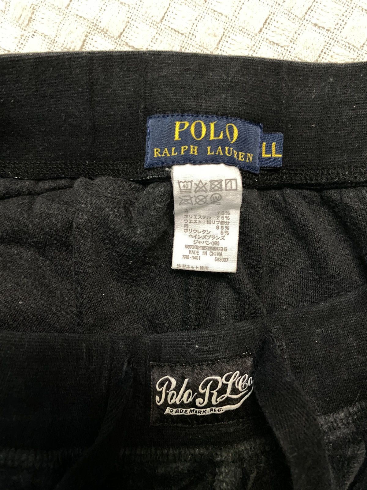 MLB × Polo Ralph Lauren 💥 VINTAGE POLO RALPH LAUREN 90S JOGGER TRACK PANTS Y2K Size US 28 / EU 44 - 2 Thumbnail