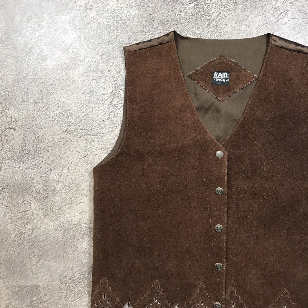 If Six Was Nine Vintage 90s Suede West Japan Junya Watanabe Style Y2K Punk Size US L / EU 52-54 / 3 - 3 Thumbnail