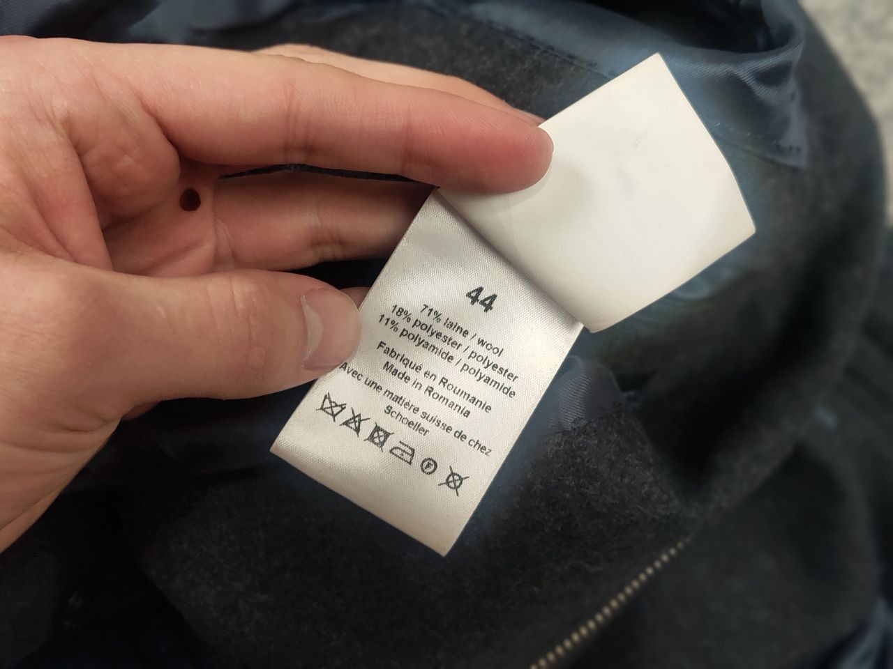 Bonnegueule BonneGueule Schoeller switzerland wool raincoat Zip Jacket Size US S / EU 44-46 / 1 - 20 Thumbnail