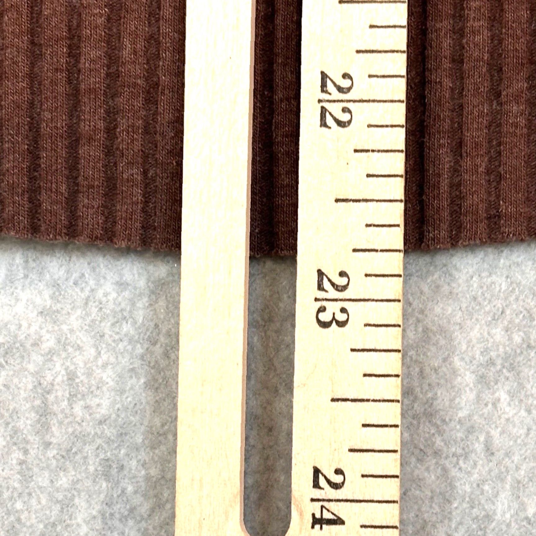 Vintage Aerie Sweater Women's XS Brown Ribbed Long Sleeve NWT Stretch Fits Pullover Casual Shirt Size XS / US 0-2 / IT 36-38 - 8 Thumbnail